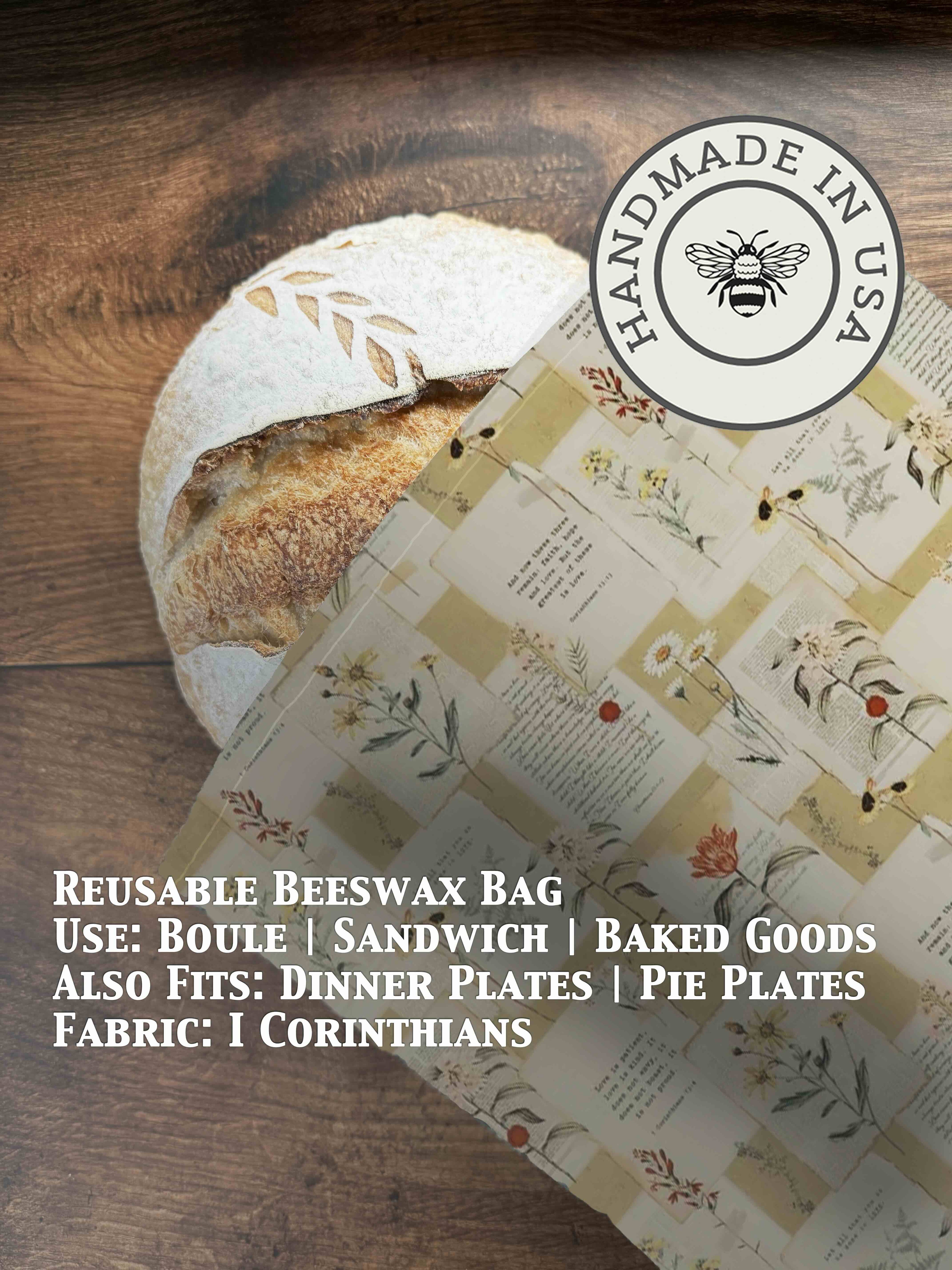 Bread Bag | Beeswaxed-Multiple Patterns