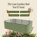 Gro-Rite Premium Raised Garden Bed - 17" Tall No Tools Needed