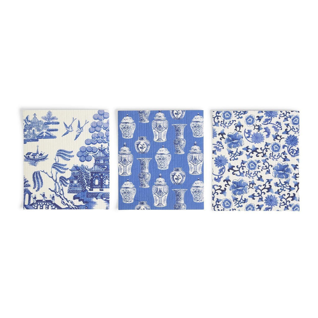 Chinoiserie Eco Cloth - Biodegradable Swedish Dishcloth