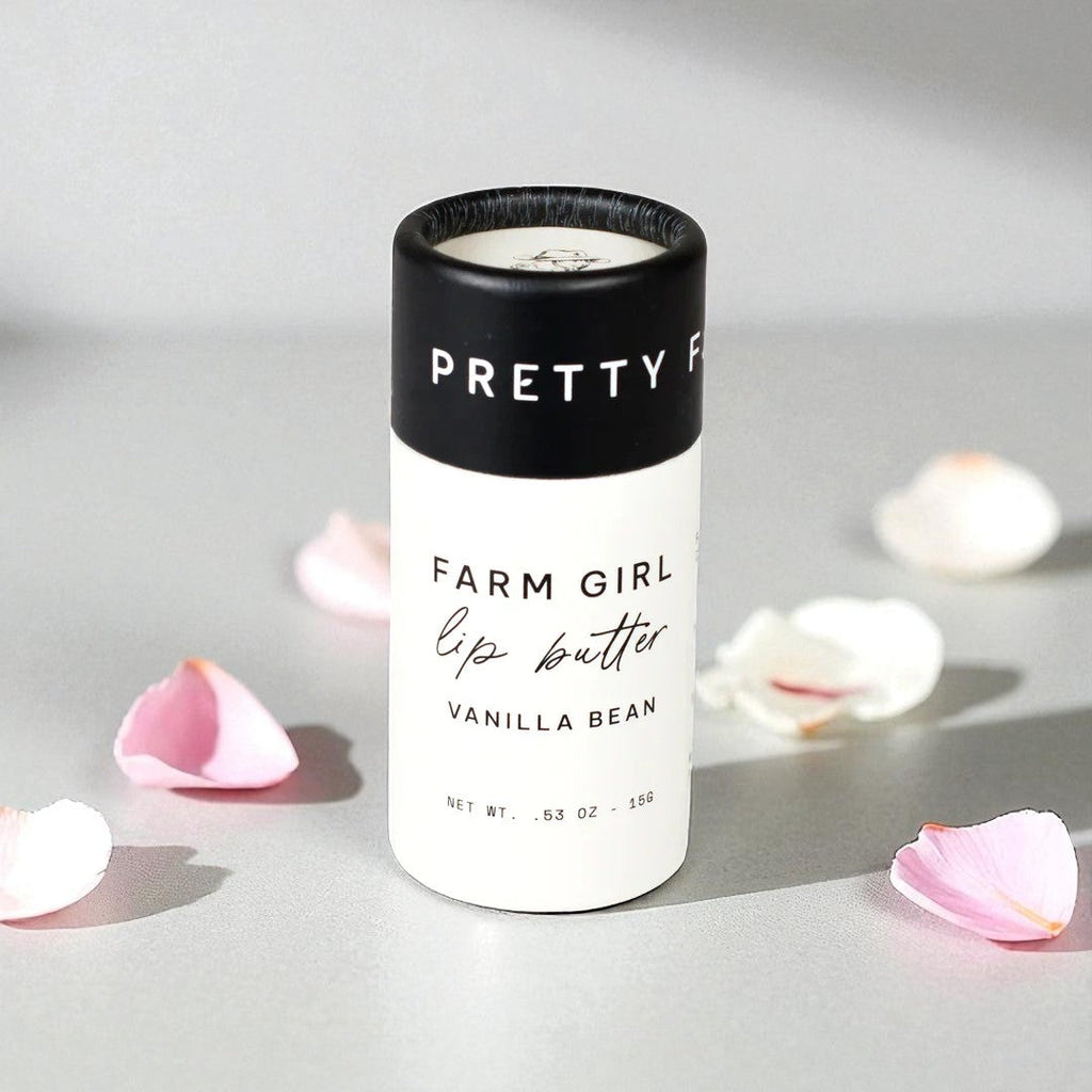 Vanilla Bean Tallow Lip Butter - 1 oz Eco-Friendly Travel Tube