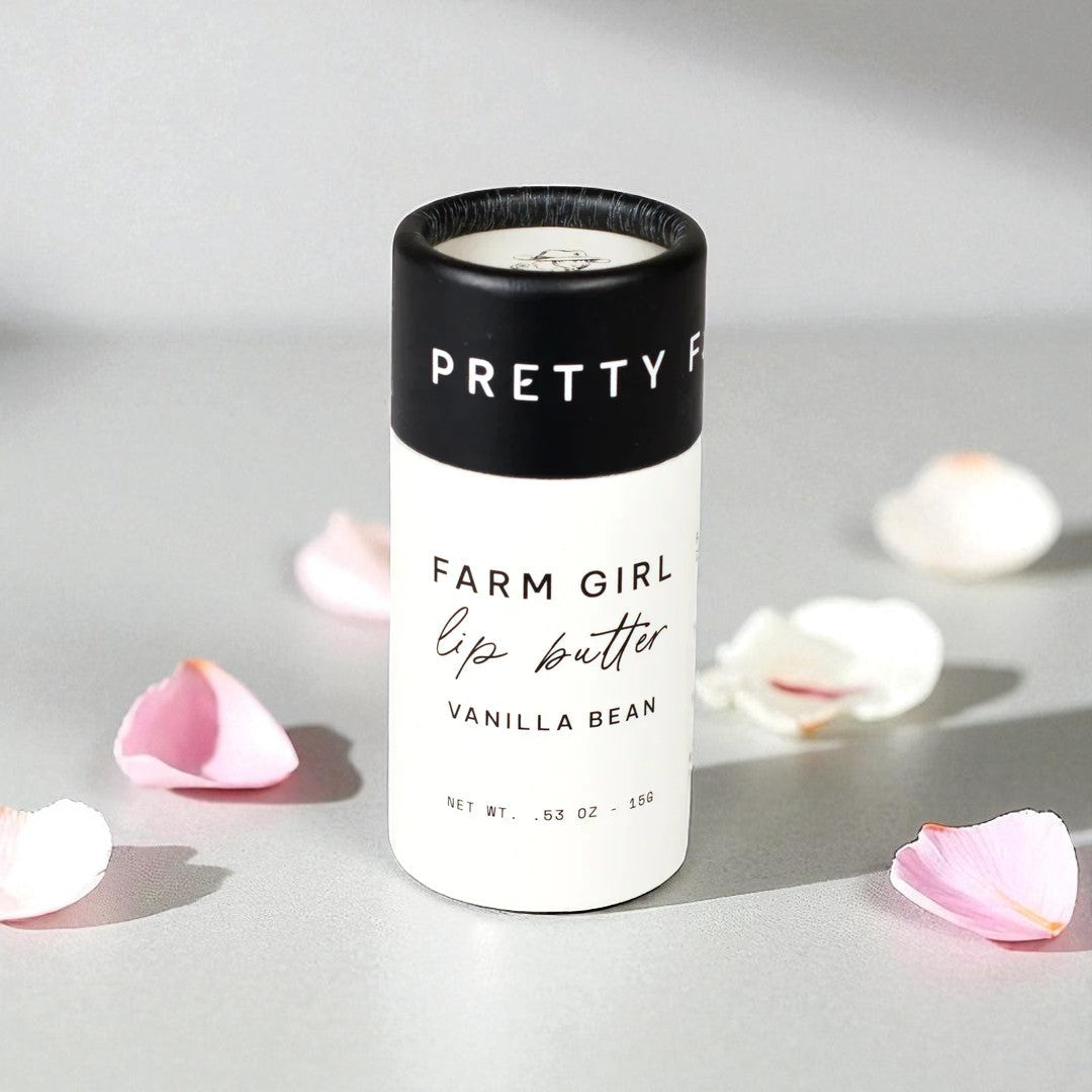 Vanilla Bean Tallow Lip Butter - 1 oz Eco-Friendly Travel Tube
