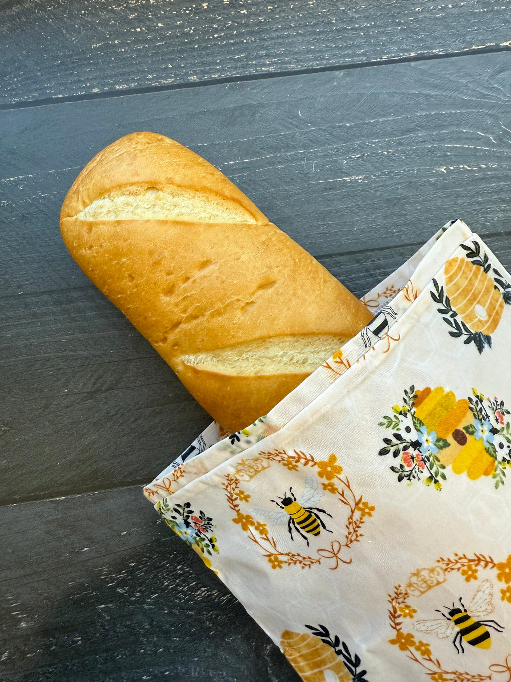 Baguette | Beeswaxed Bag-Multiple Patterns