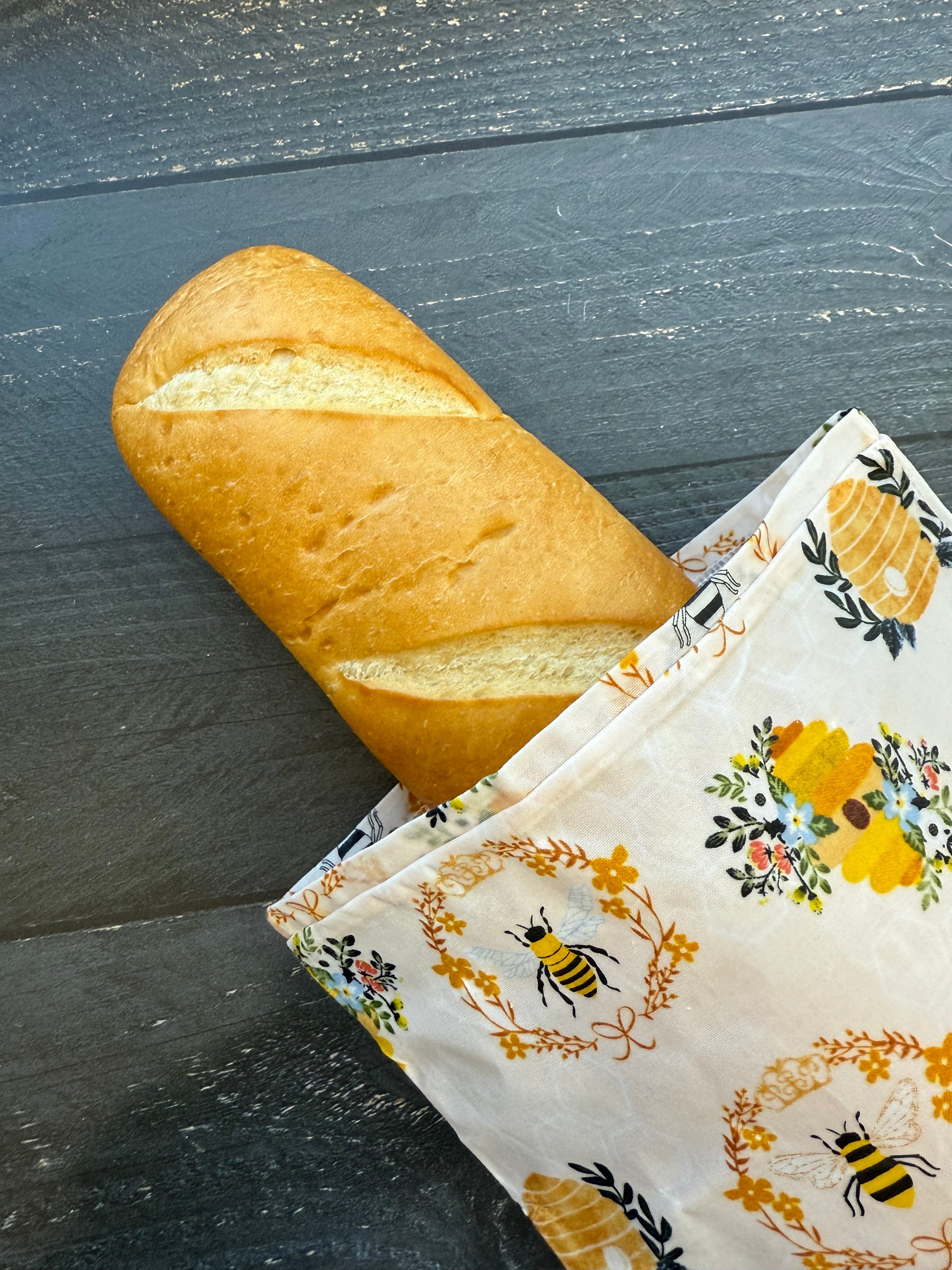 Baguette | Beeswaxed Bag-Multiple Patterns