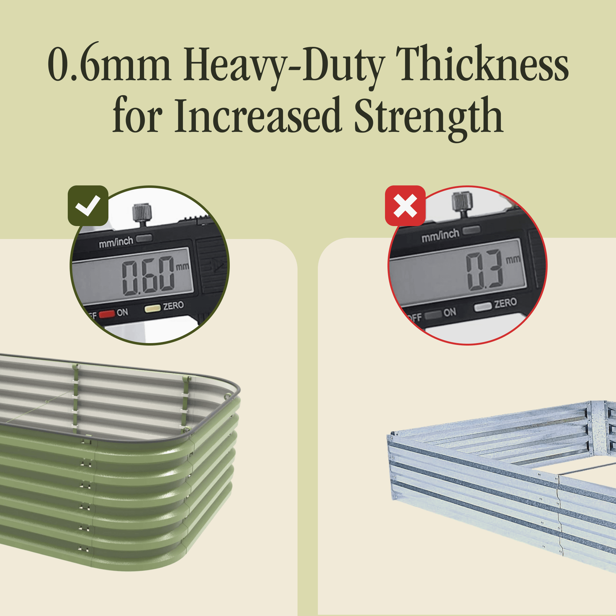 Gro-Rite Premium Raised Garden Bed - 17" Tall No Tools Needed