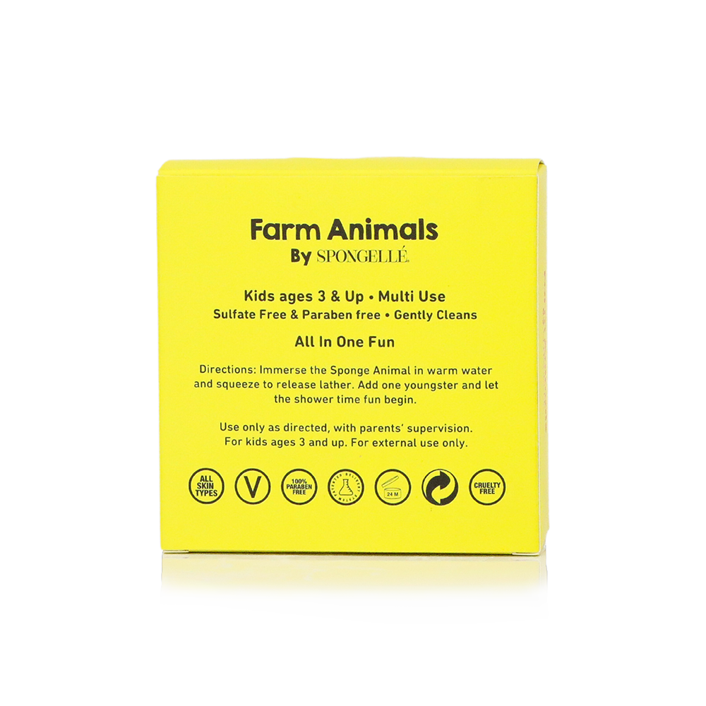 Danny Duck Body Wash Infused Buffer | Farm Animals Collection
