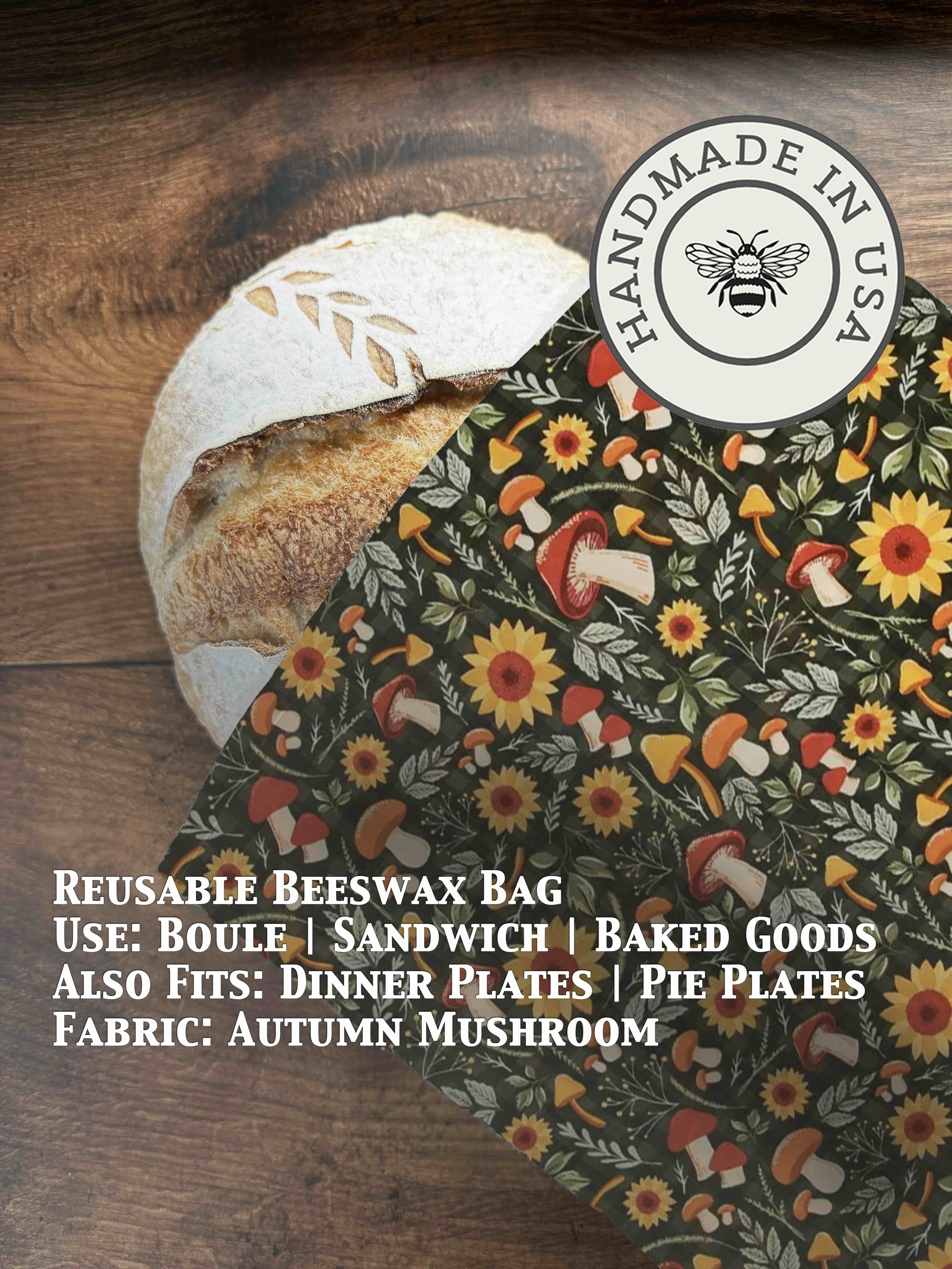 Bread Bag | Beeswaxed-Multiple Patterns
