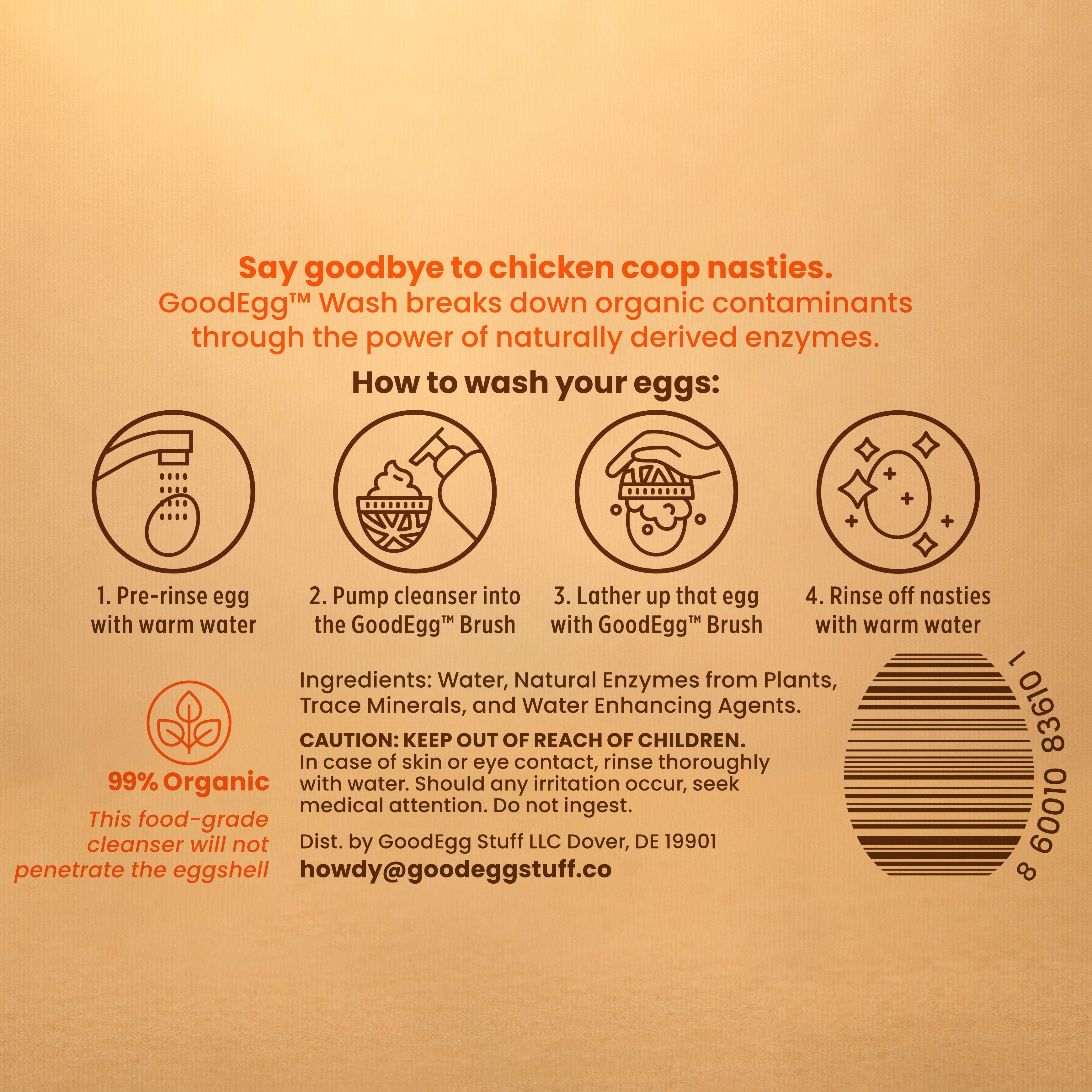 Flock Essentials Pack - Complete Egg Cleaning Kit