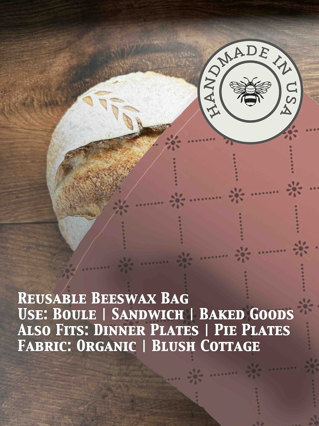 Bread Bag | Beeswaxed-Multiple Patterns