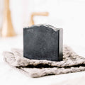 Clarifying Charcoal Bar - Detoxifying Goat Milk & Tallow Soap with Tea Tree