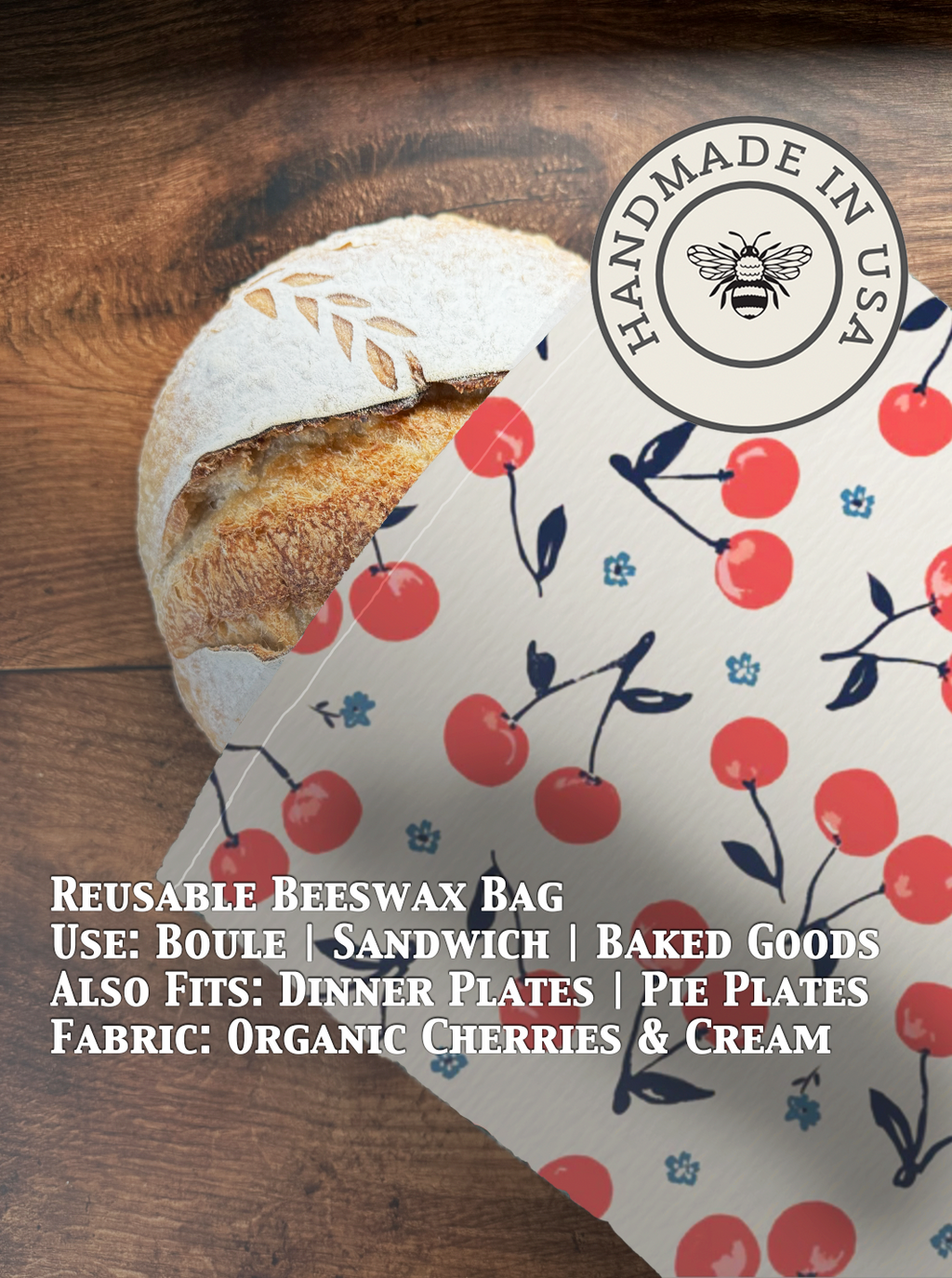 Bread Bag | Beeswaxed-Multiple Patterns