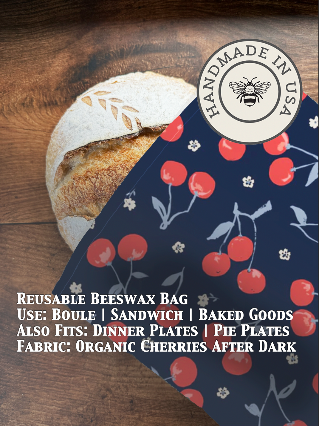 Bread Bag | Beeswaxed-Multiple Patterns
