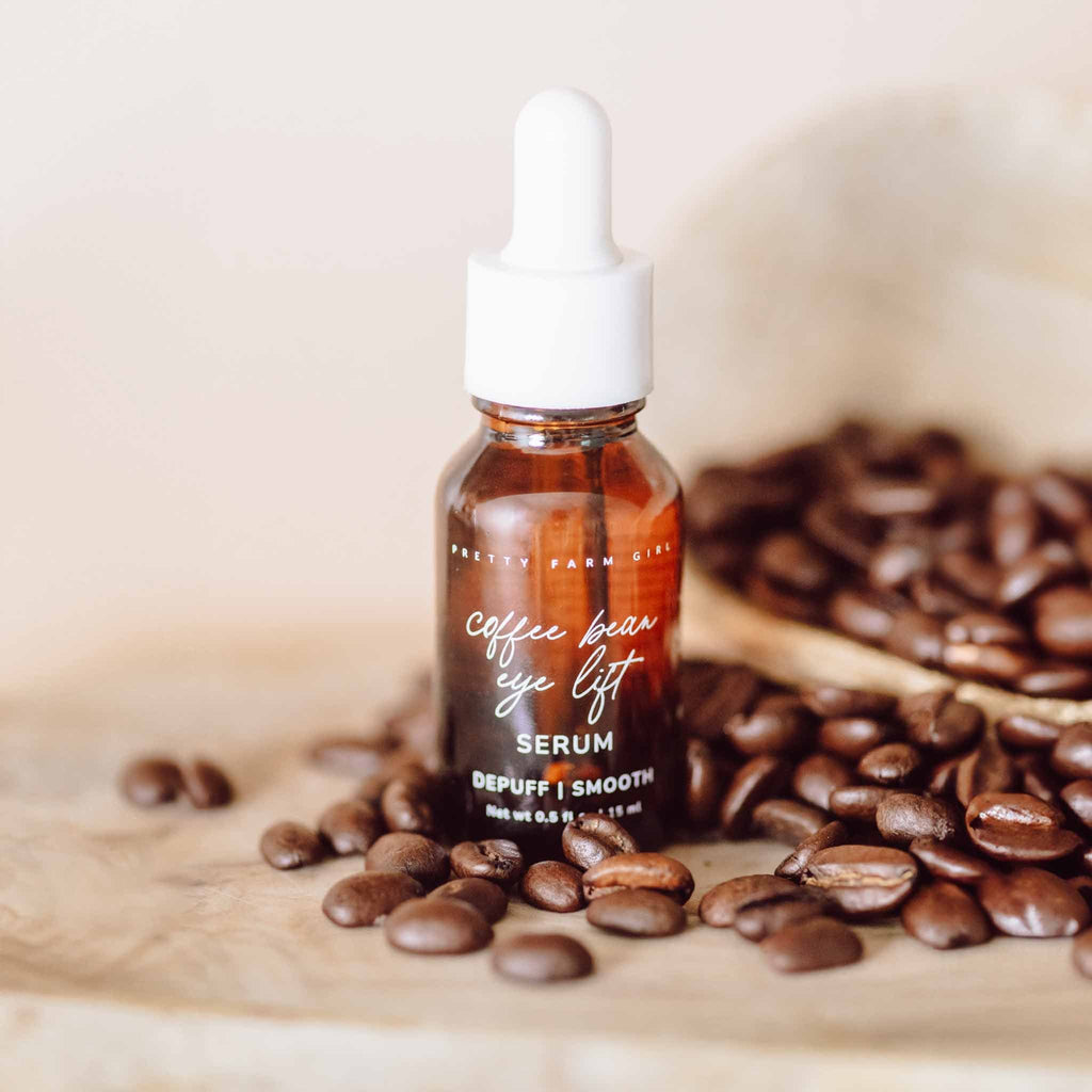 Coffee Bean Eye Lift Serum - 0.5 oz Organic Anti-Aging Eye Treatment