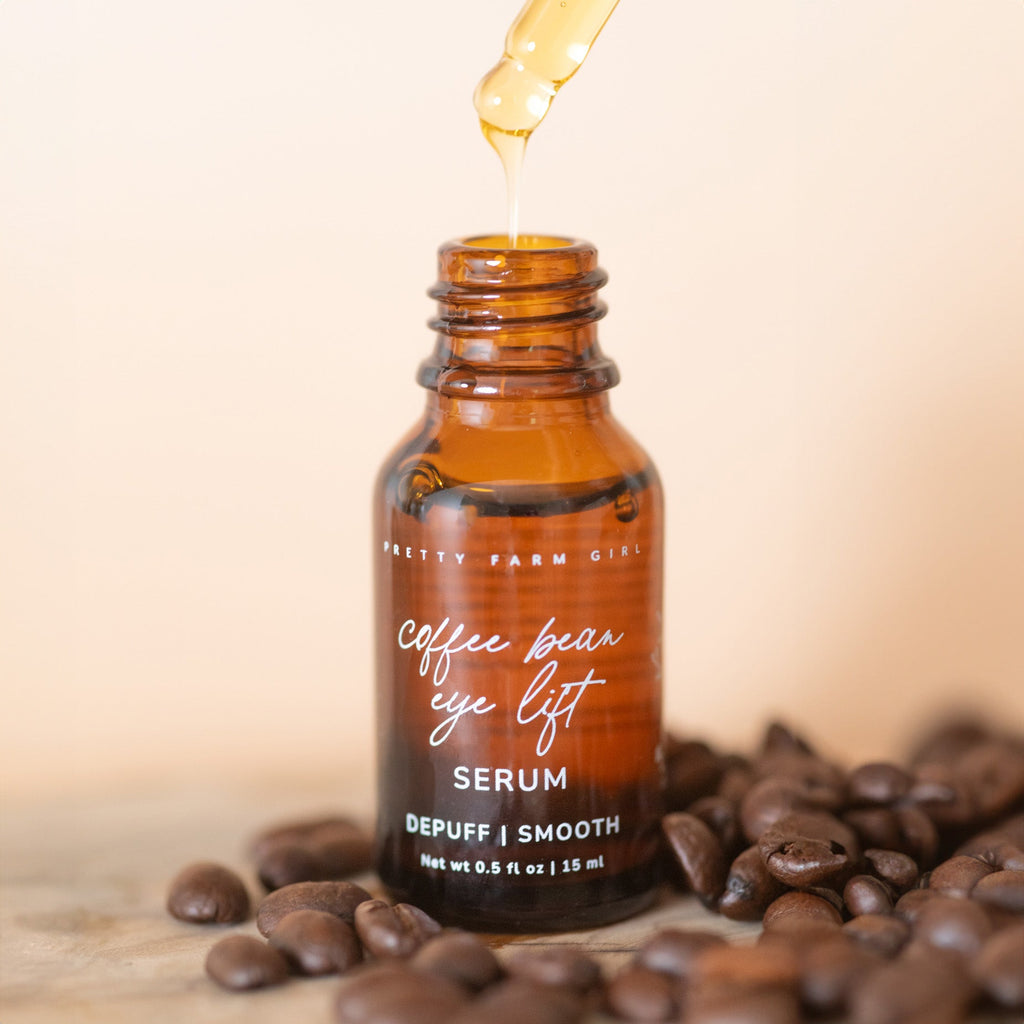 Coffee Bean Eye Lift Serum - 0.5 oz Organic Anti-Aging Eye Treatment