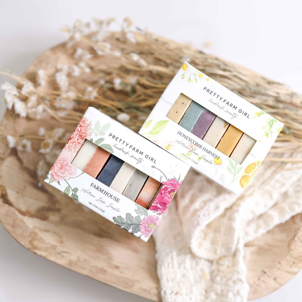 Complete Soap Sampler Set - 16 Handcrafted Goat Milk & Tallow Bars