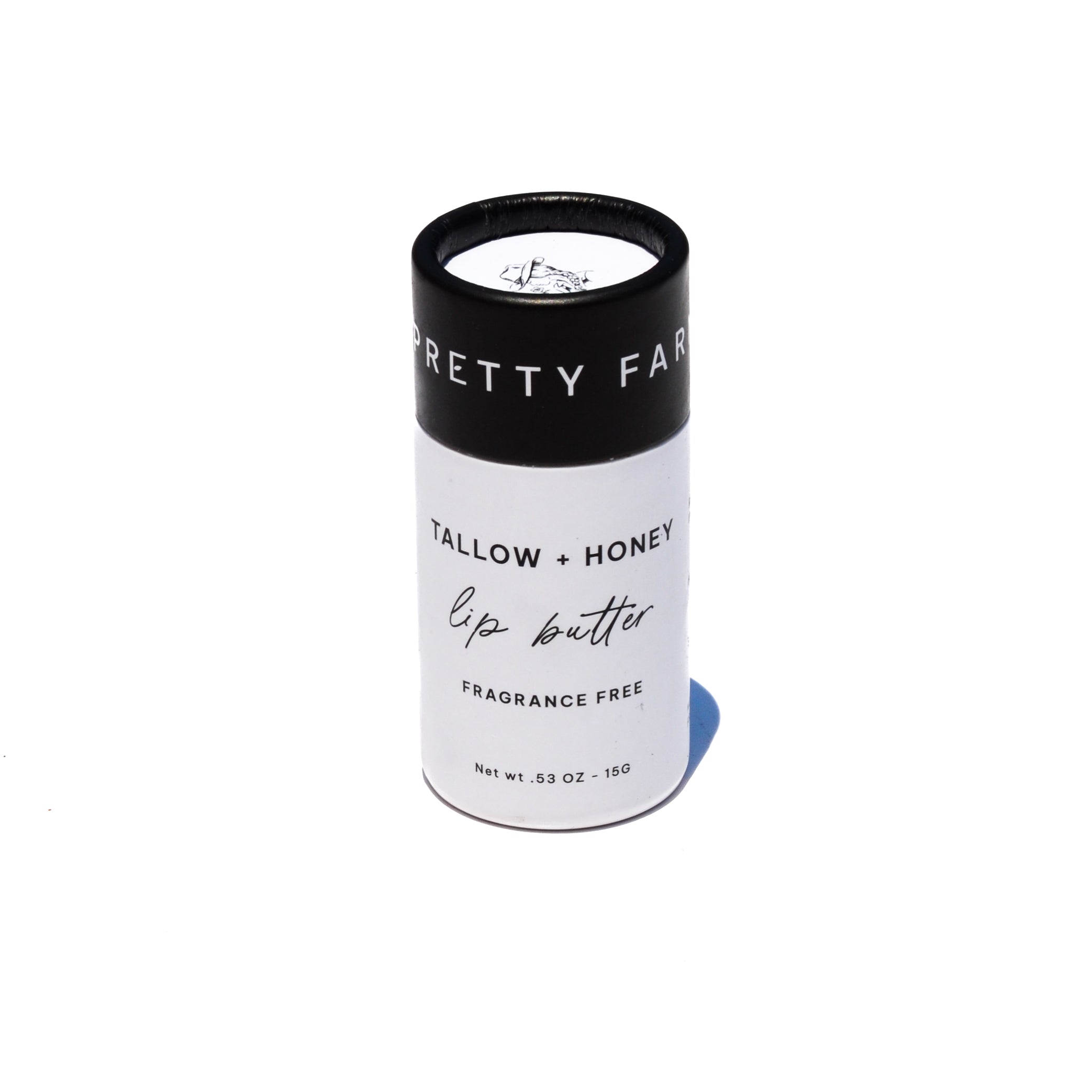 Fragrance-Free Tallow + Honey Lip Butter - Natural Healing Lip Balm