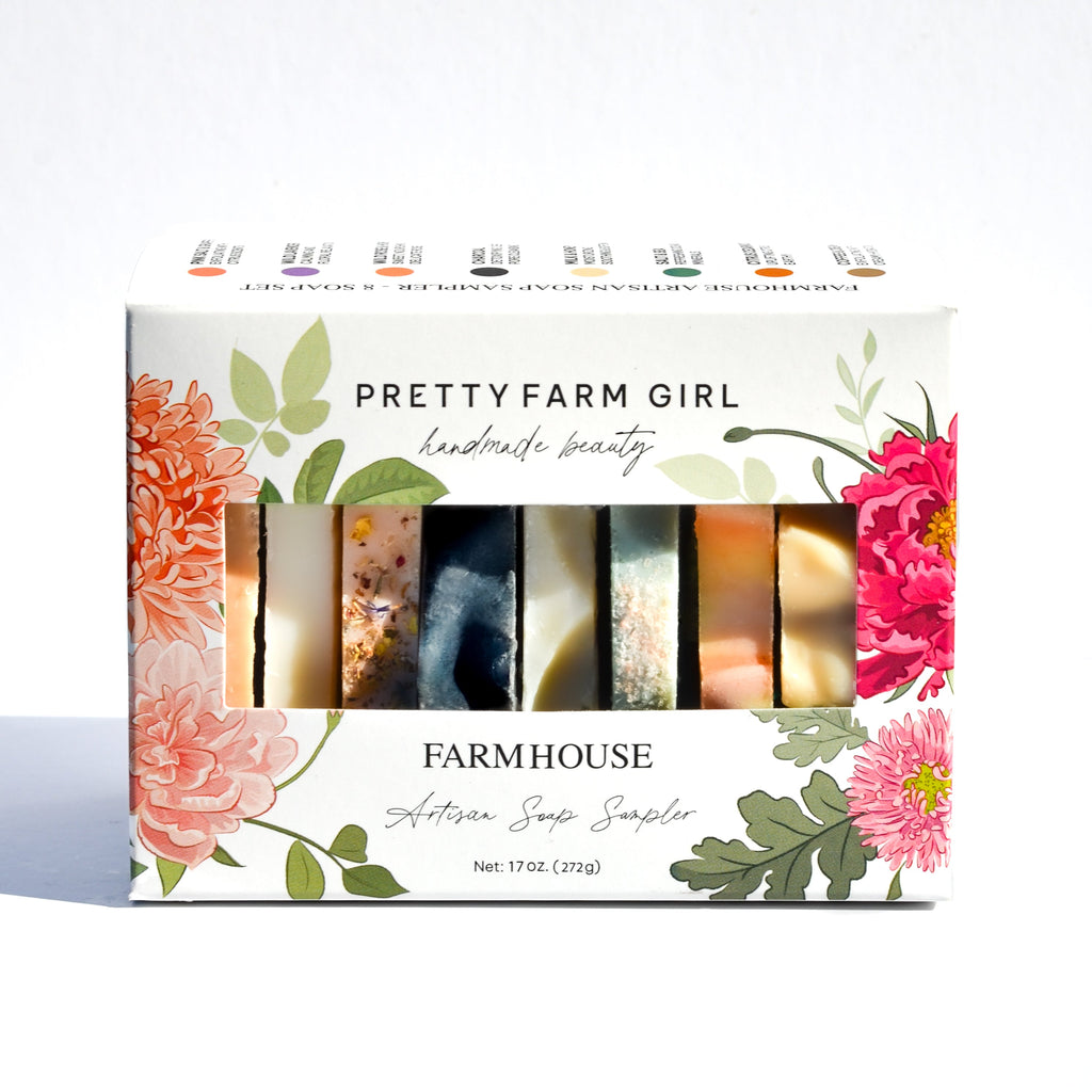 Artisan Goat Milk & Tallow Soap Sampler - 8 Bar Gift Set