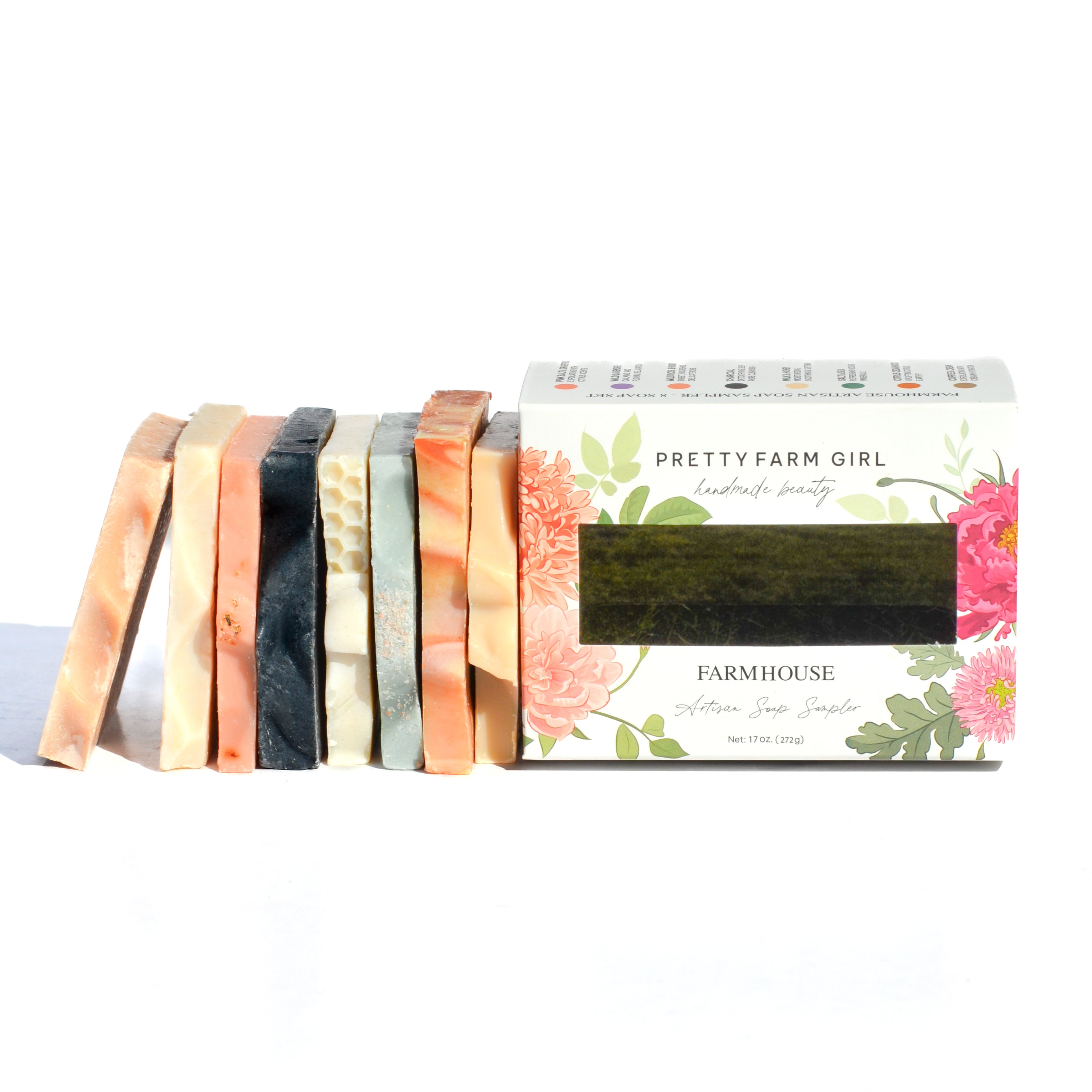 Artisan Goat Milk & Tallow Soap Sampler - 8 Bar Gift Set