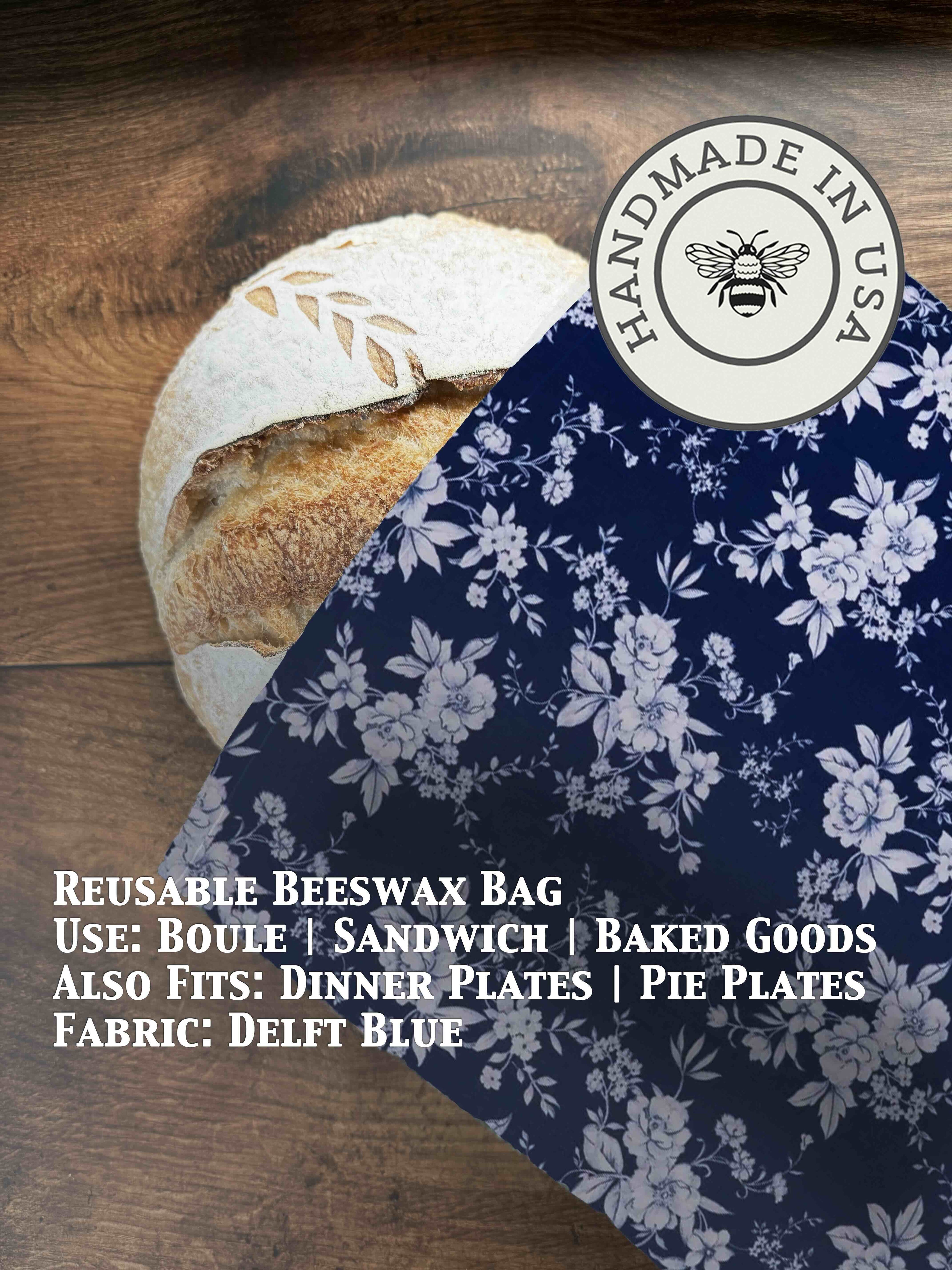Bread Bag | Beeswaxed-Multiple Patterns