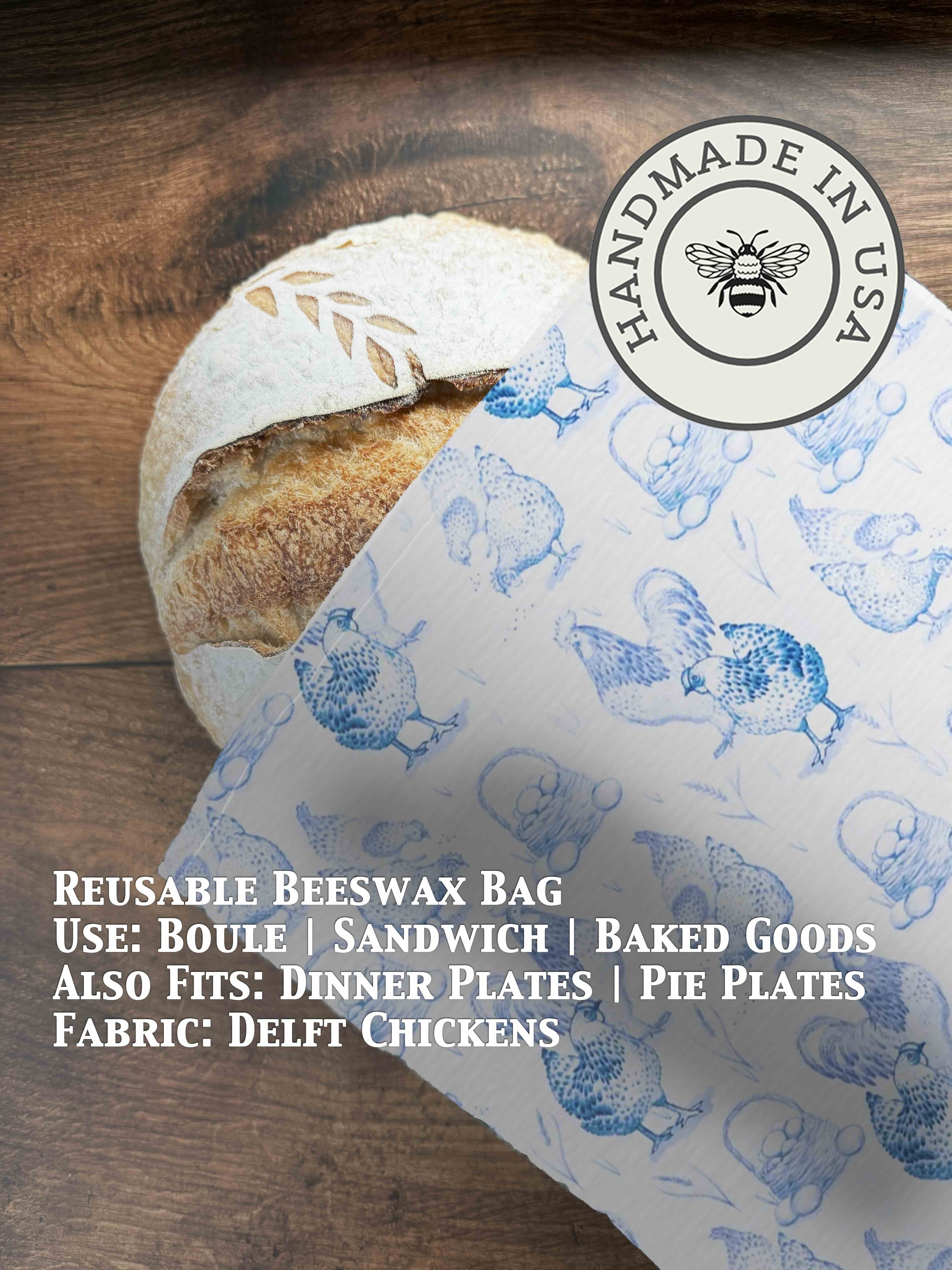 Bread Bag | Beeswaxed-Multiple Patterns