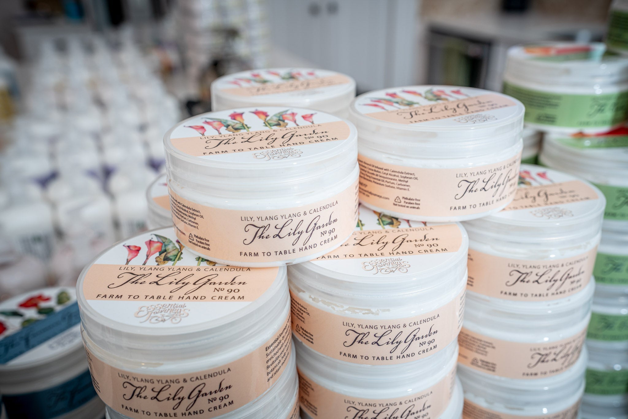 The Lily Garden Hand Cream - 8 oz Farm to Table with Ylang Ylang & Calendula