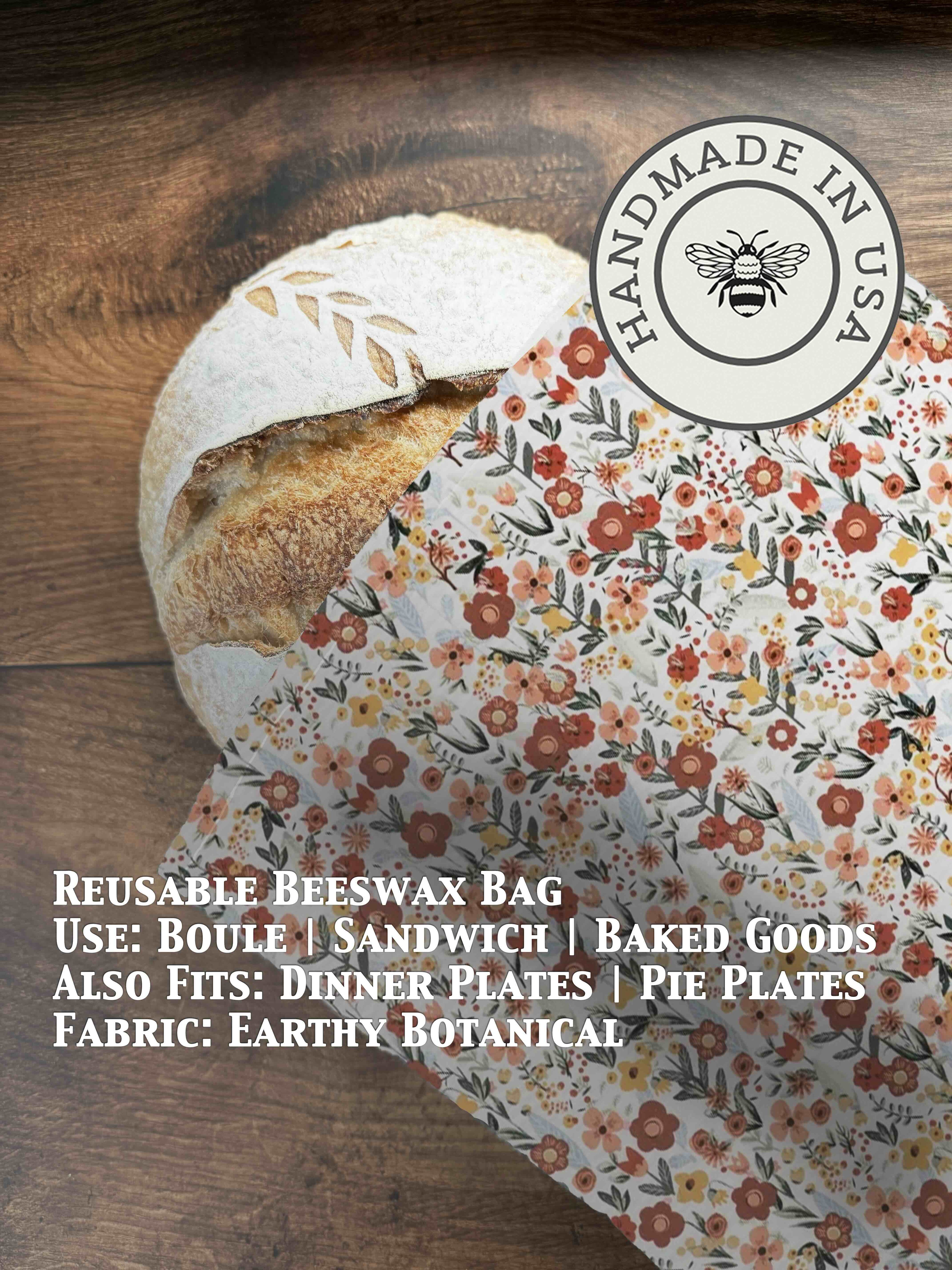 Bread Bag | Beeswaxed-Multiple Patterns
