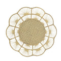 Petal Perfection Handwoven Iraca Placemat