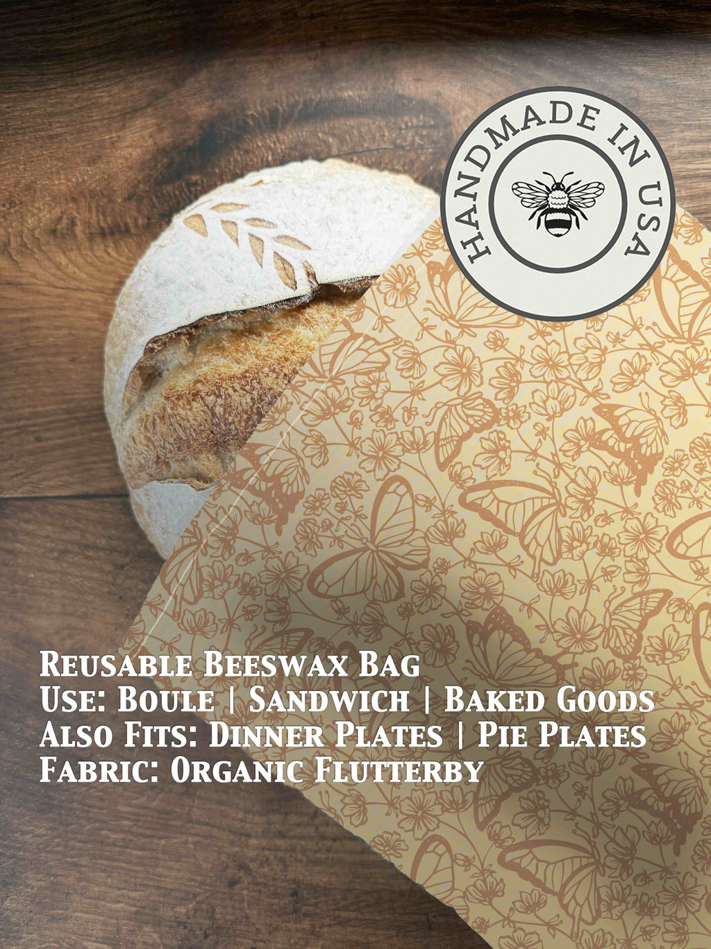 Bread Bag | Beeswaxed-Multiple Patterns