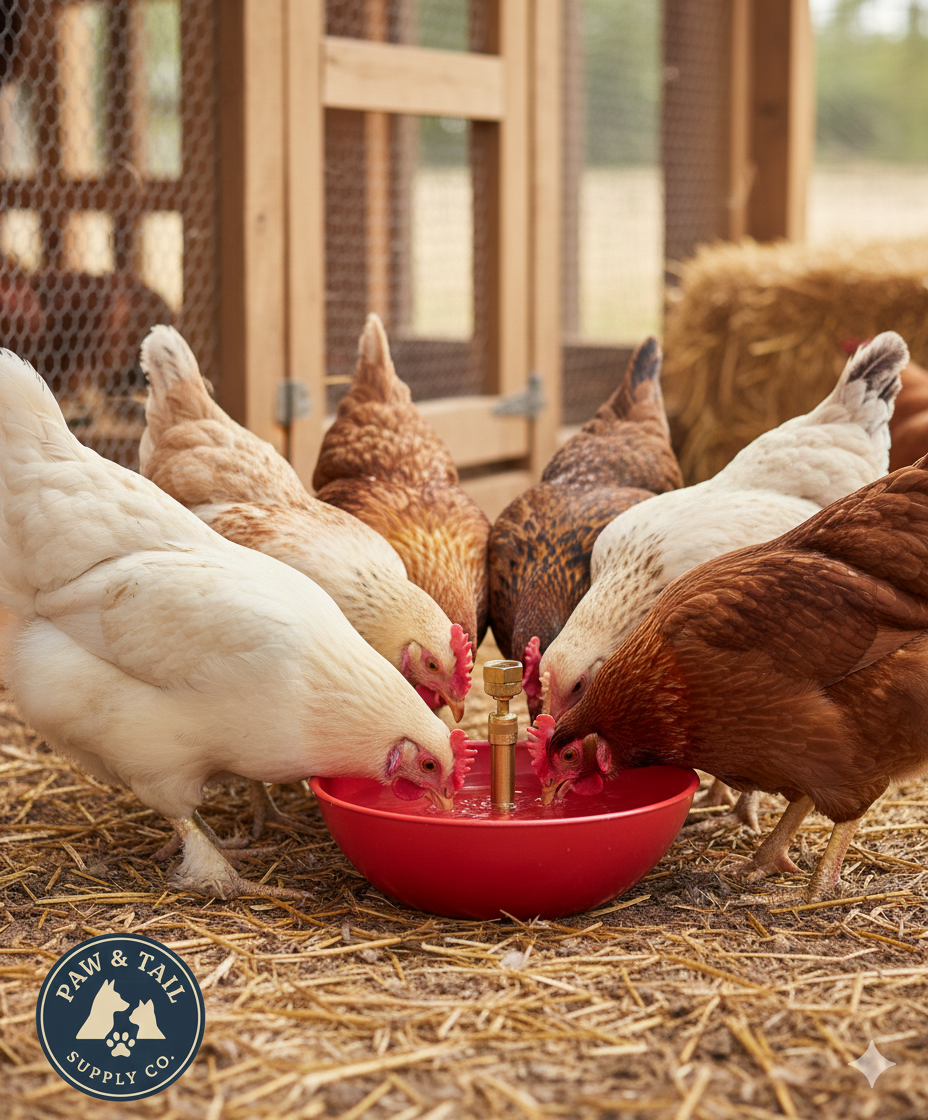 Little Giant Automatic Poultry Waterer - King Size 1.5 Qt