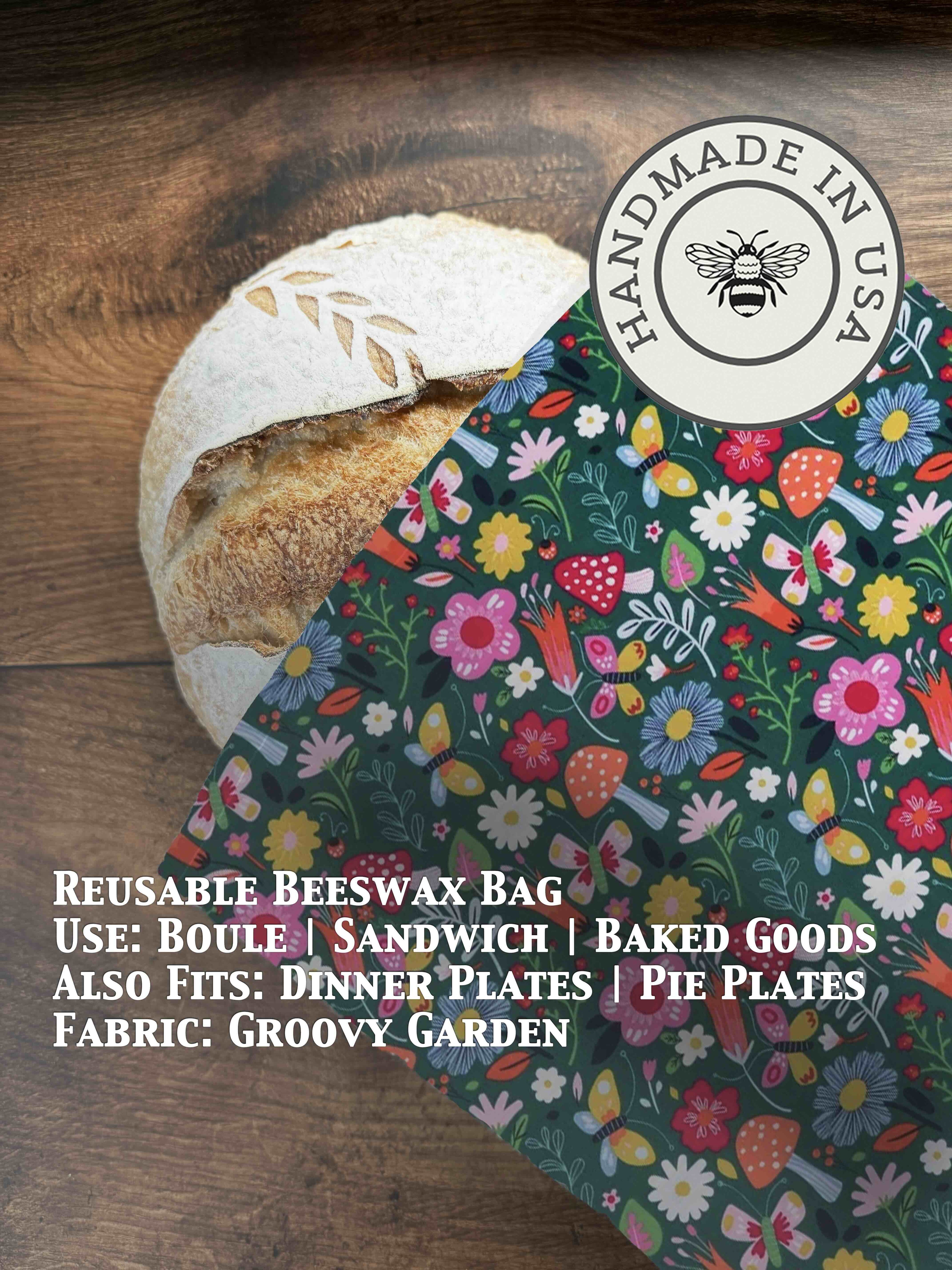 Bread Bag | Beeswaxed-Multiple Patterns