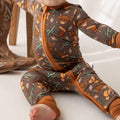 Highland Cow Bamboo Loverall - Premium Convertible Baby Sleeper