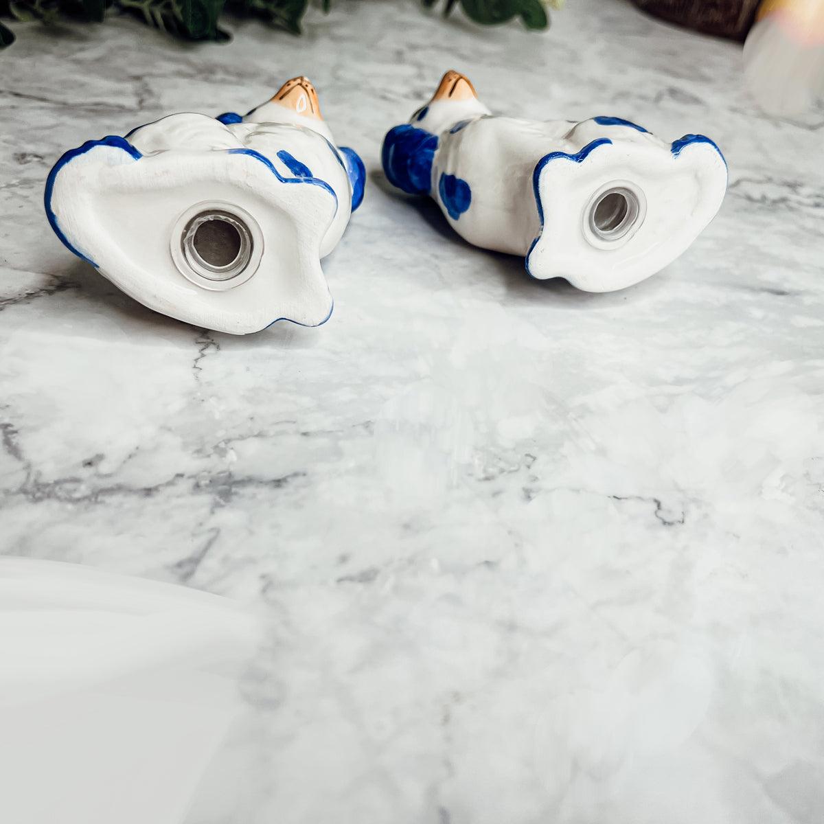 Staffordshire Dog Salt & Pepper Shakers Set