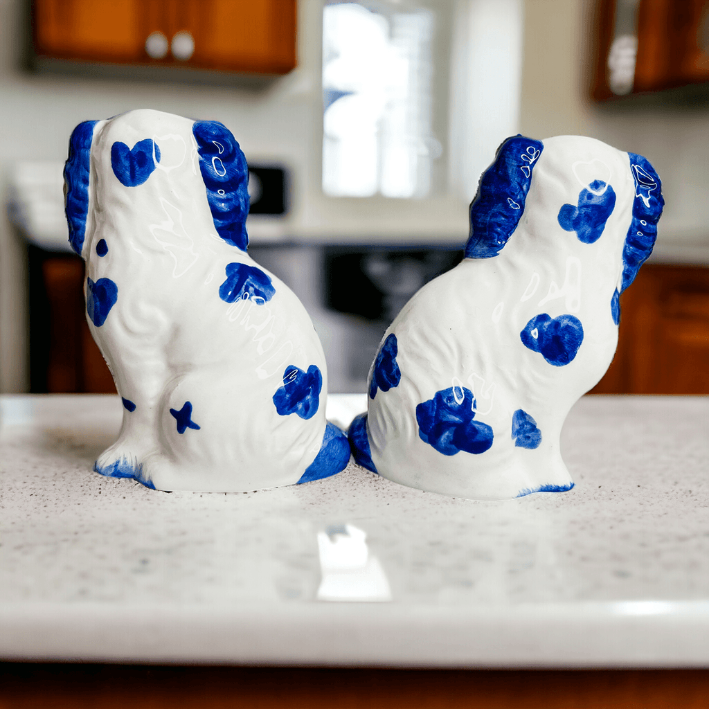 Staffordshire Dog Salt & Pepper Shakers Set