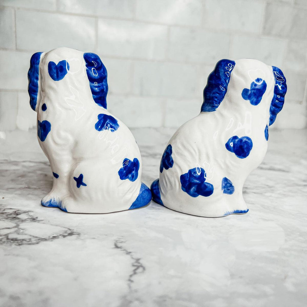 Staffordshire Dog Salt & Pepper Shakers Set