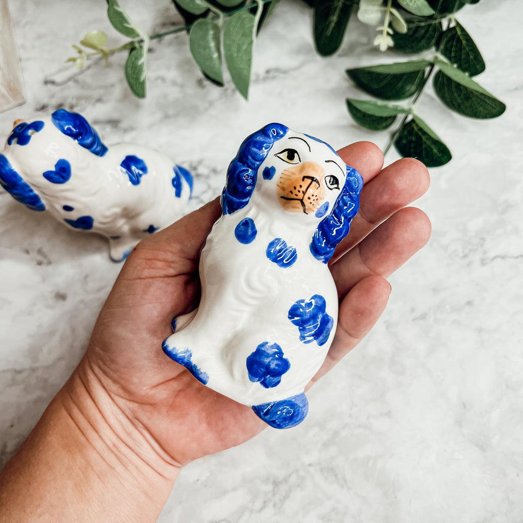 Staffordshire Dog Salt & Pepper Shakers Set