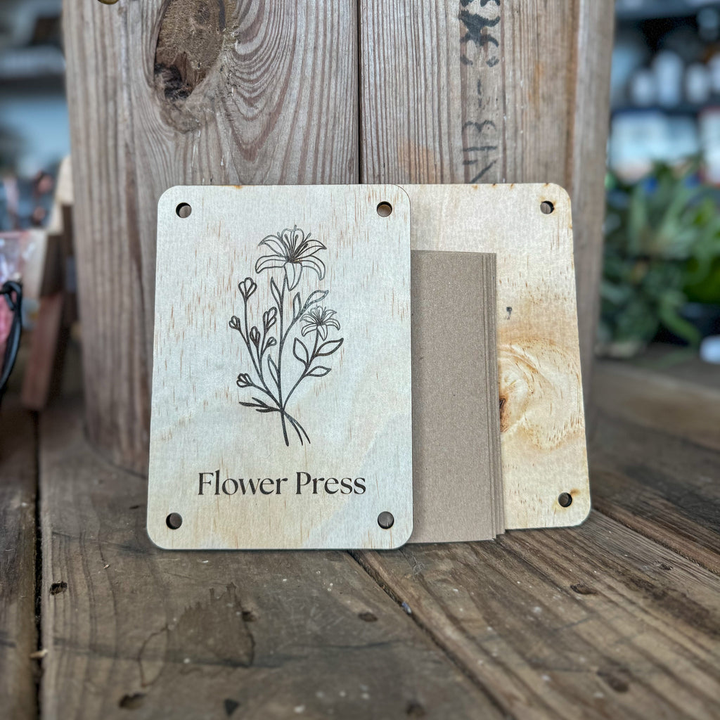 Portable Flower Press 5x7 - Preserve Botanical Treasures