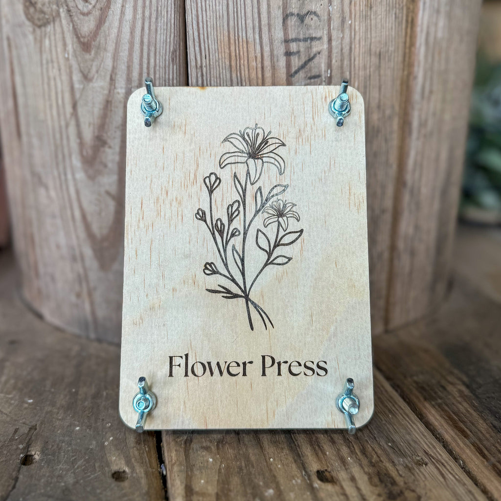 Portable Flower Press 5x7 - Preserve Botanical Treasures