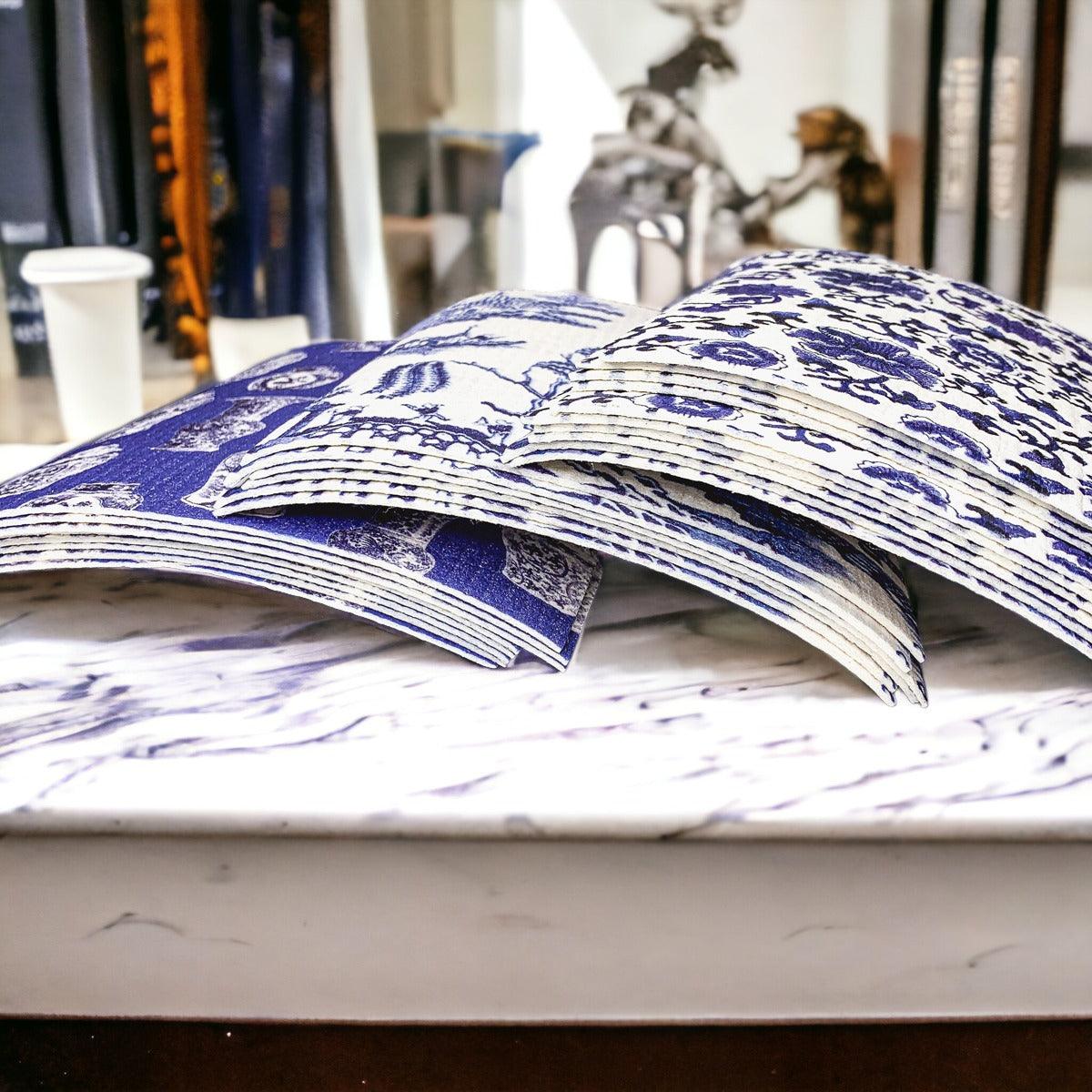 Chinoiserie Eco Cloth - Biodegradable Swedish Dishcloth