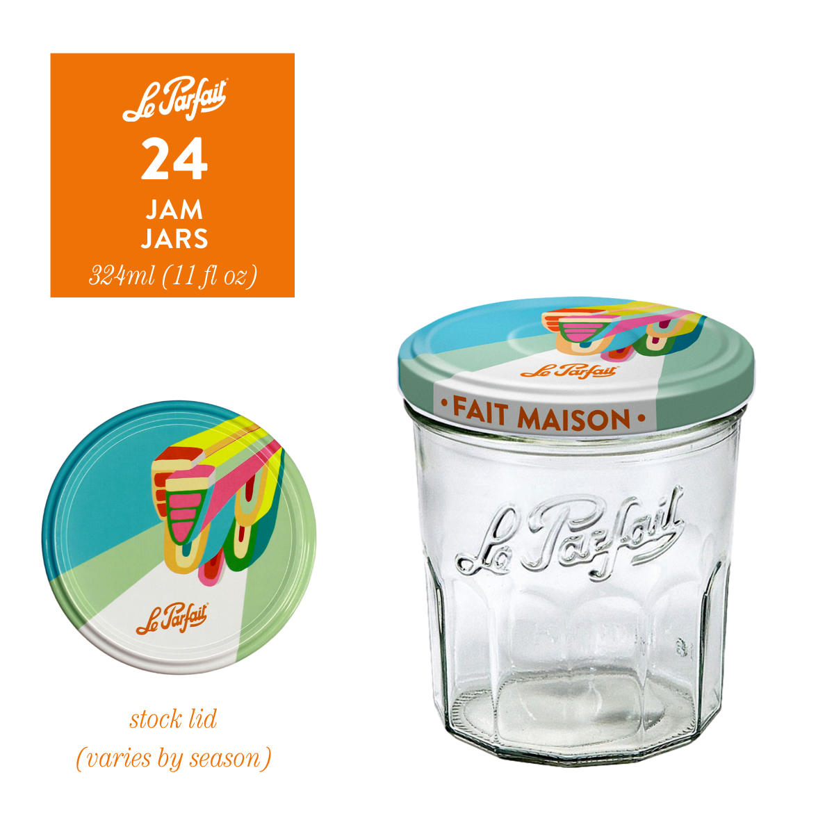 Le Parfait Jam Jars - Wholesale