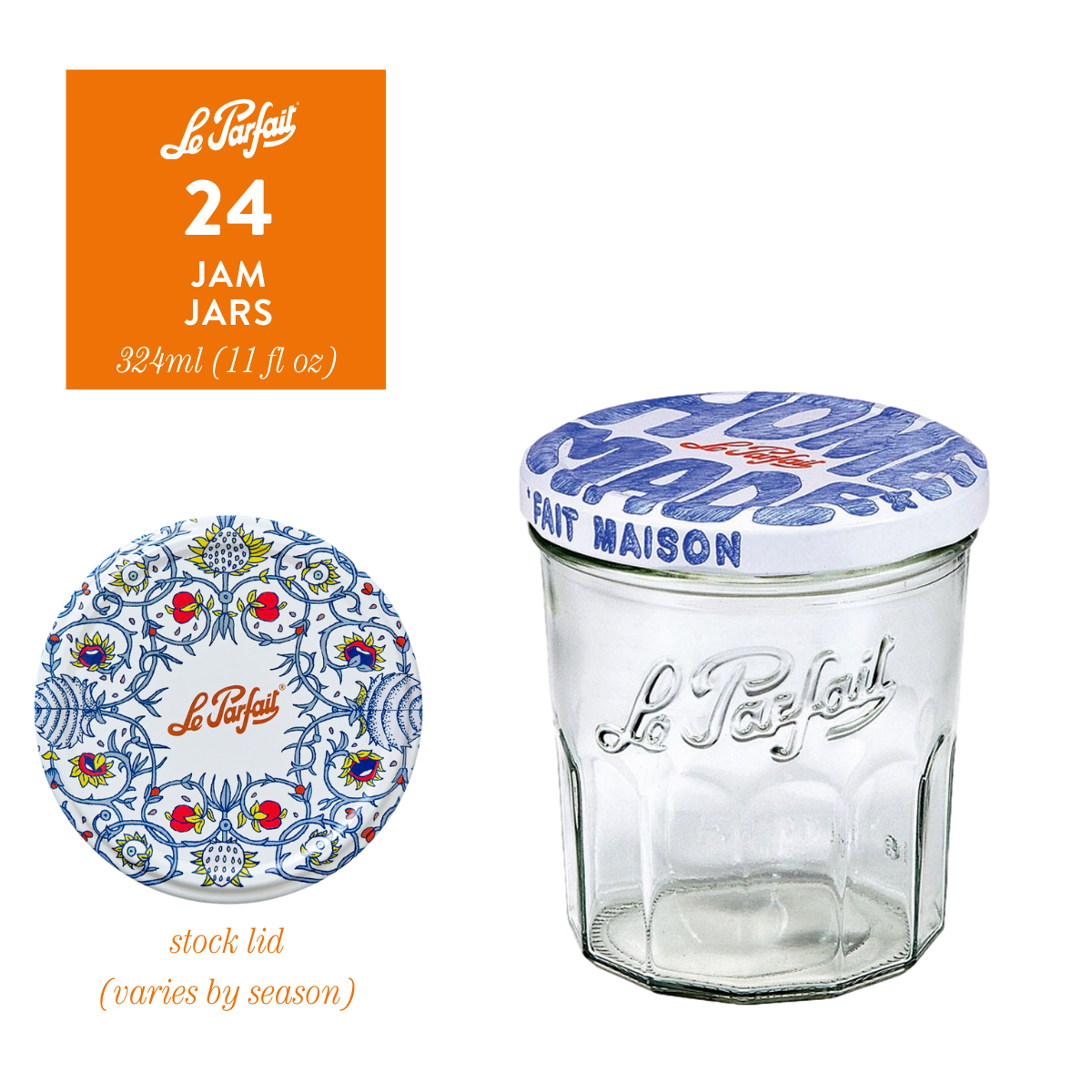Le Parfait Jam Jars - Wholesale
