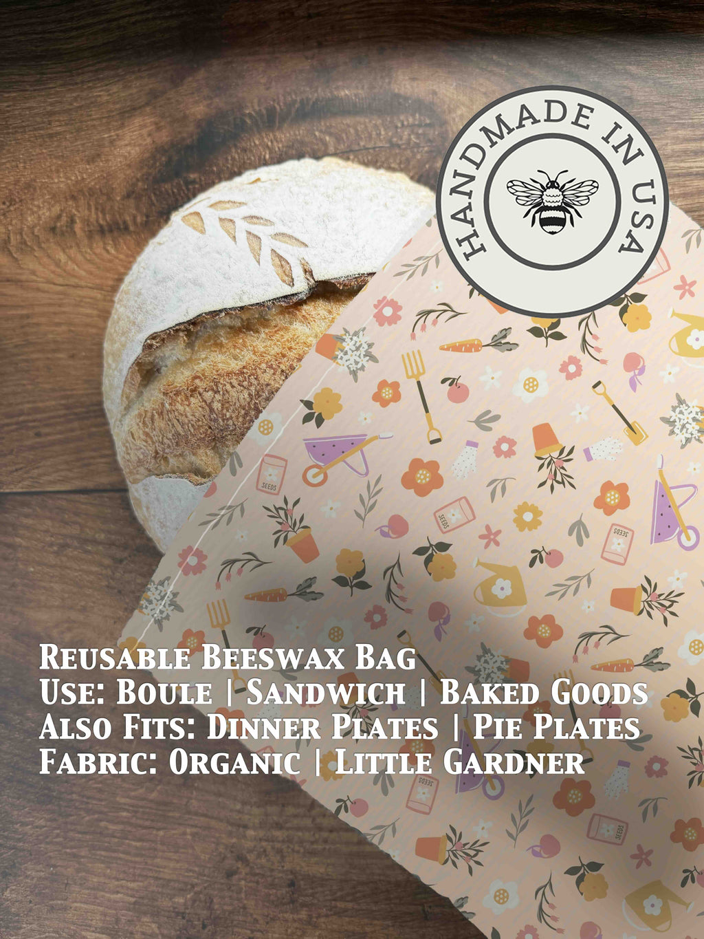 Bread Bag | Beeswaxed-Multiple Patterns