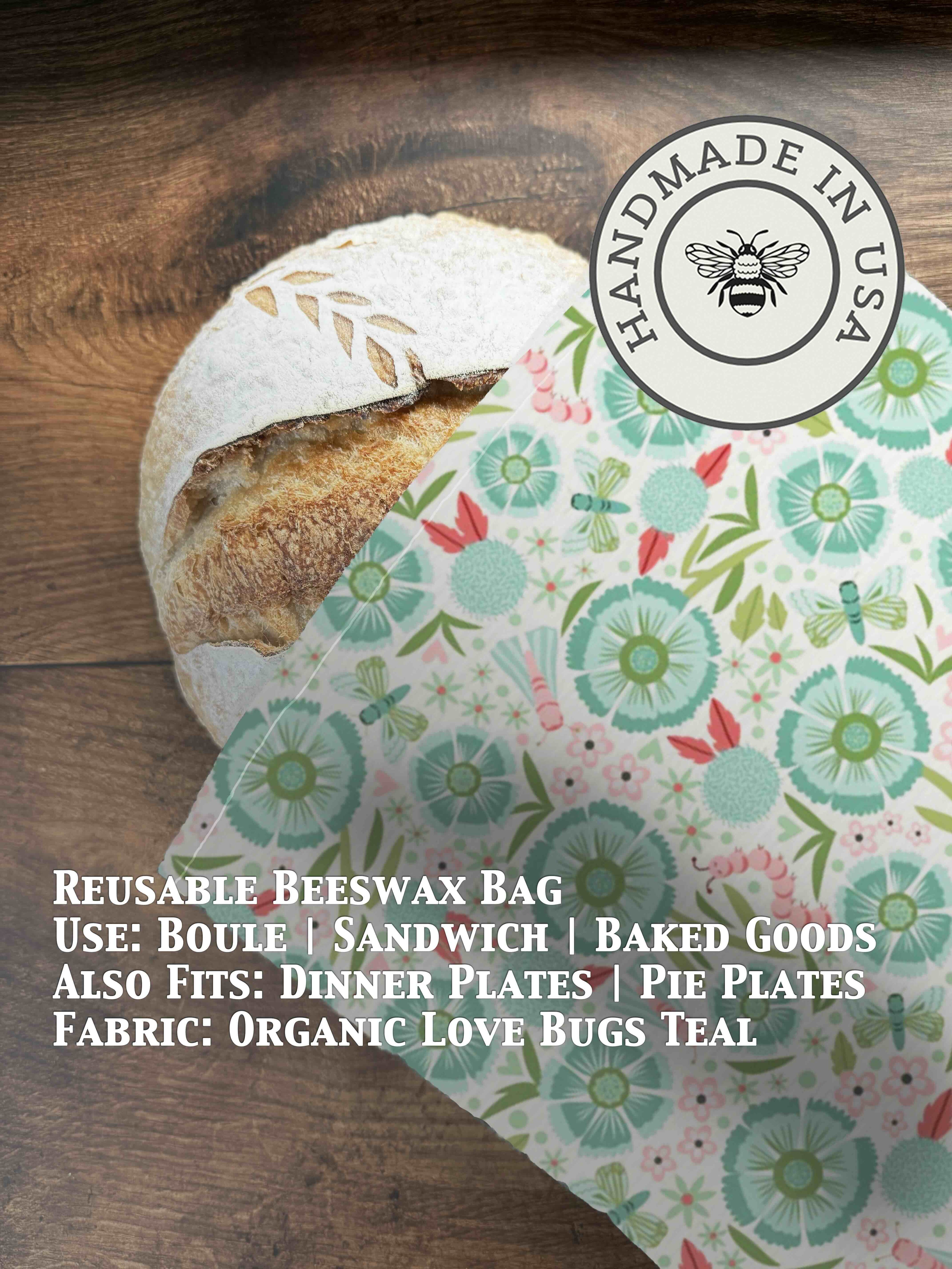 Bread Bag | Beeswaxed-Multiple Patterns