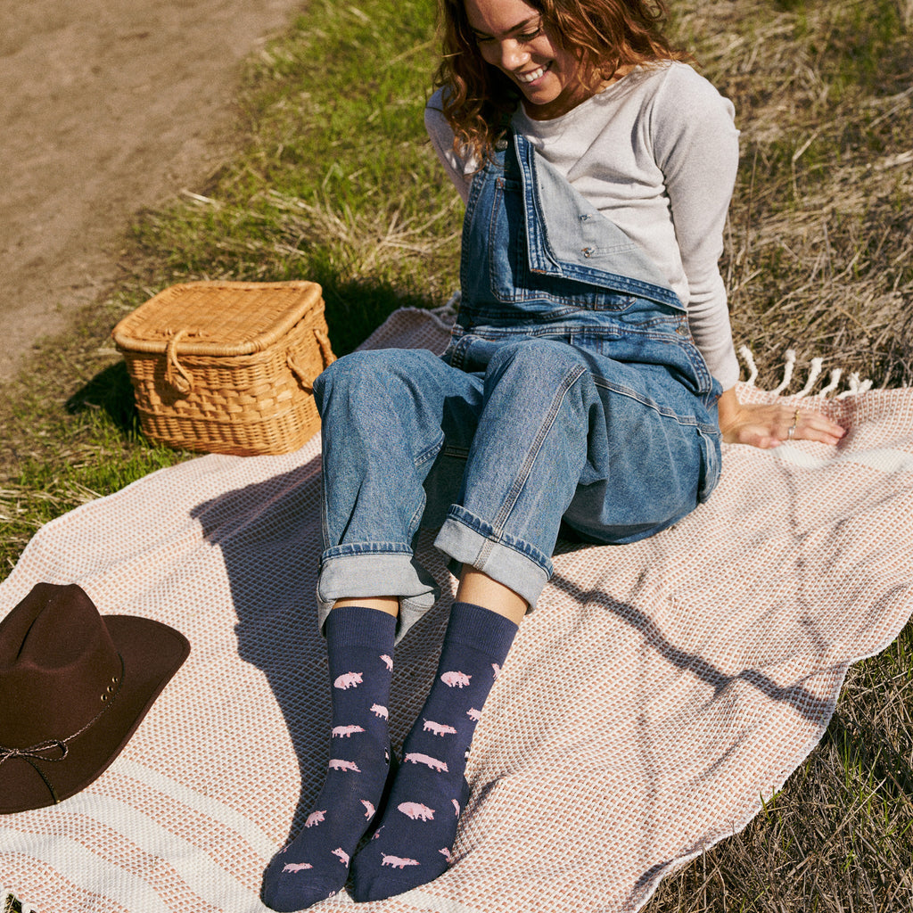 Save Farm Animals Gift Box - Organic Cotton Socks 3-Pack