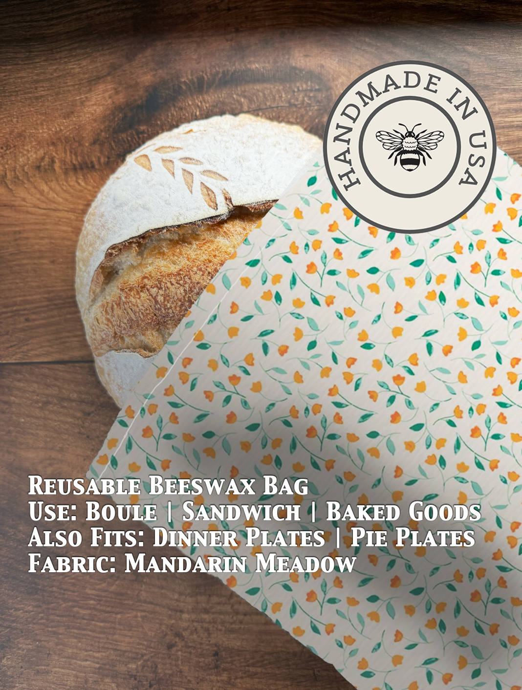 Bread Bag | Beeswaxed-Multiple Patterns