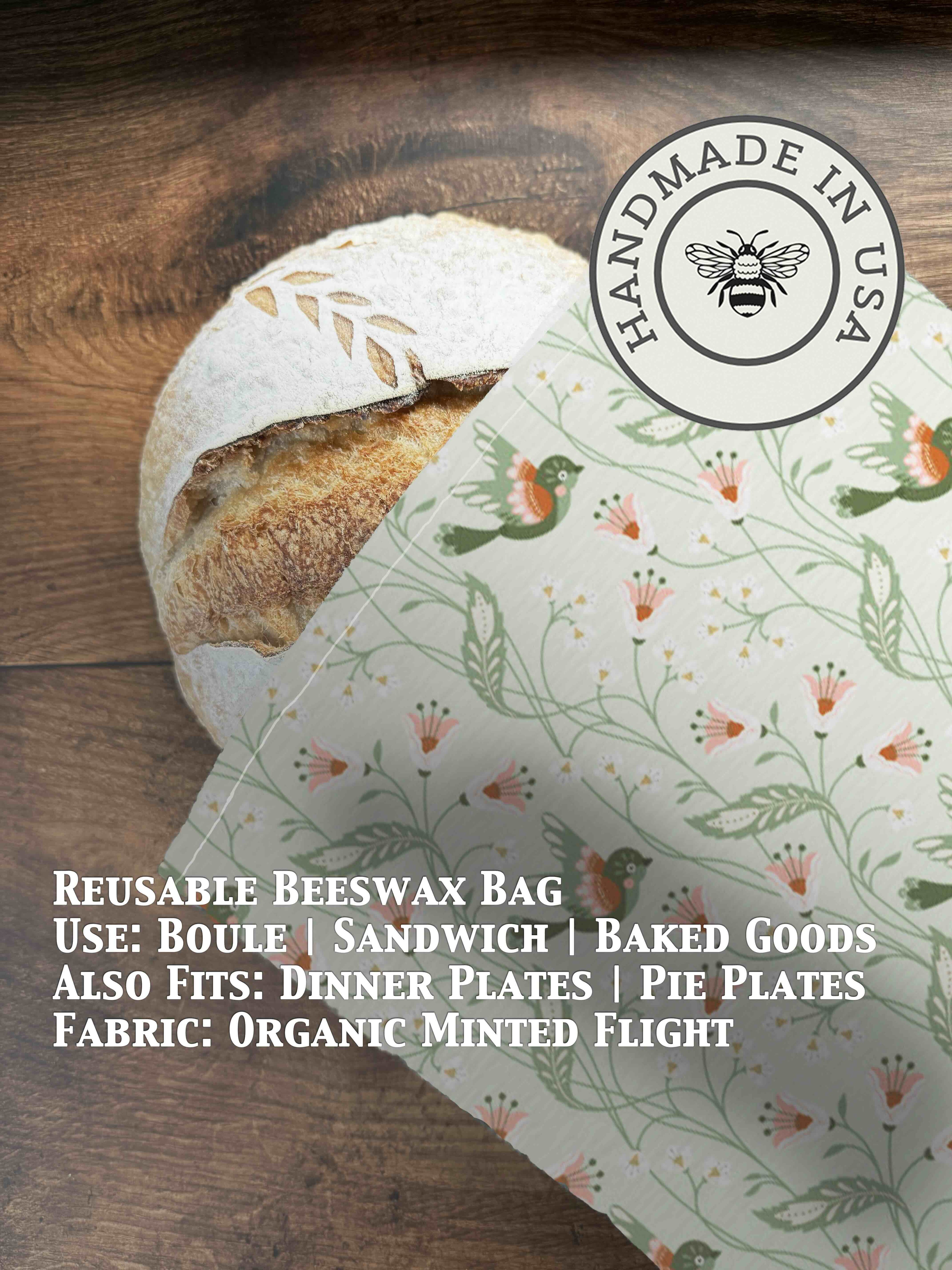 Bread Bag | Beeswaxed-Multiple Patterns