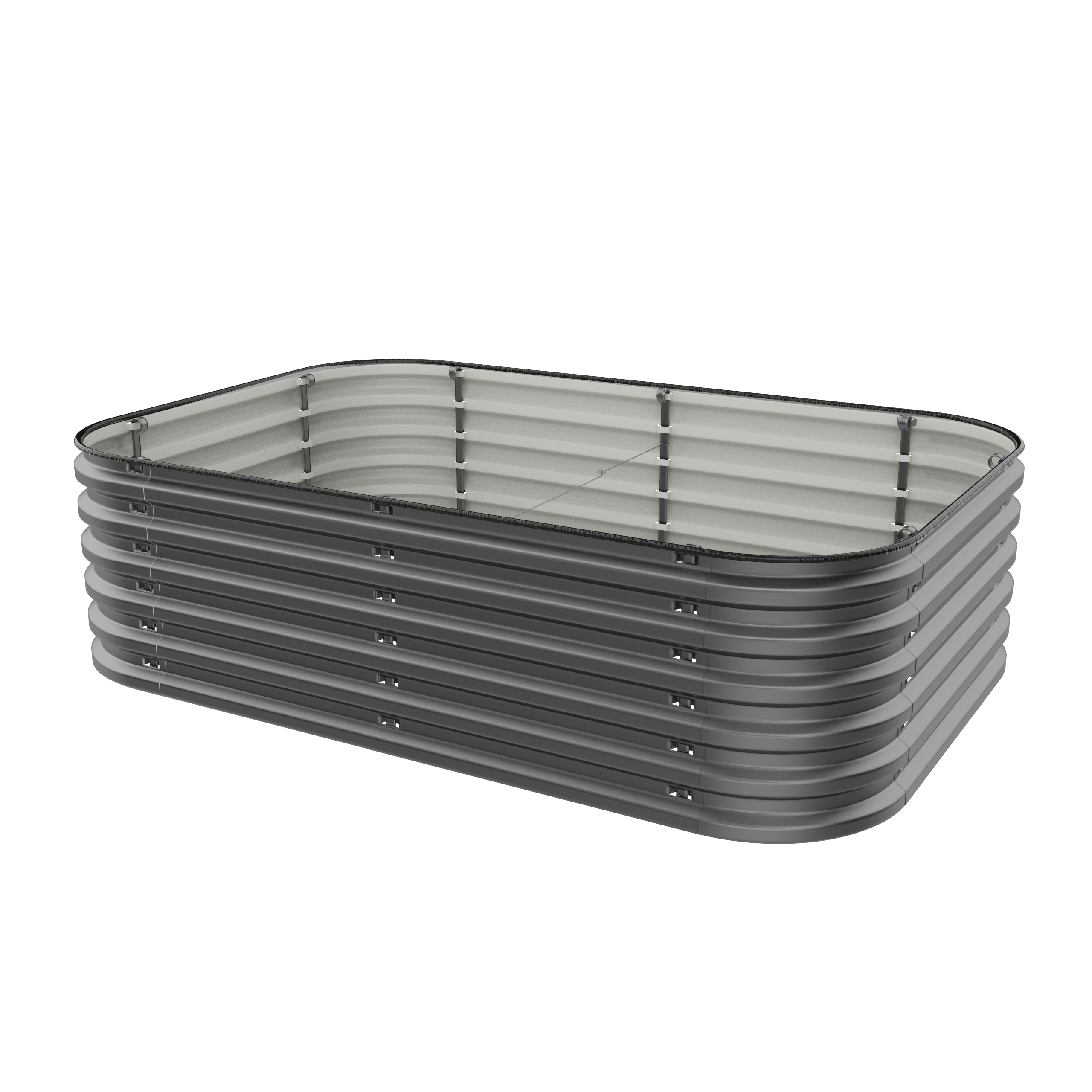 Gro-Rite Premium Raised Garden Bed - 17" Tall No Tools Needed