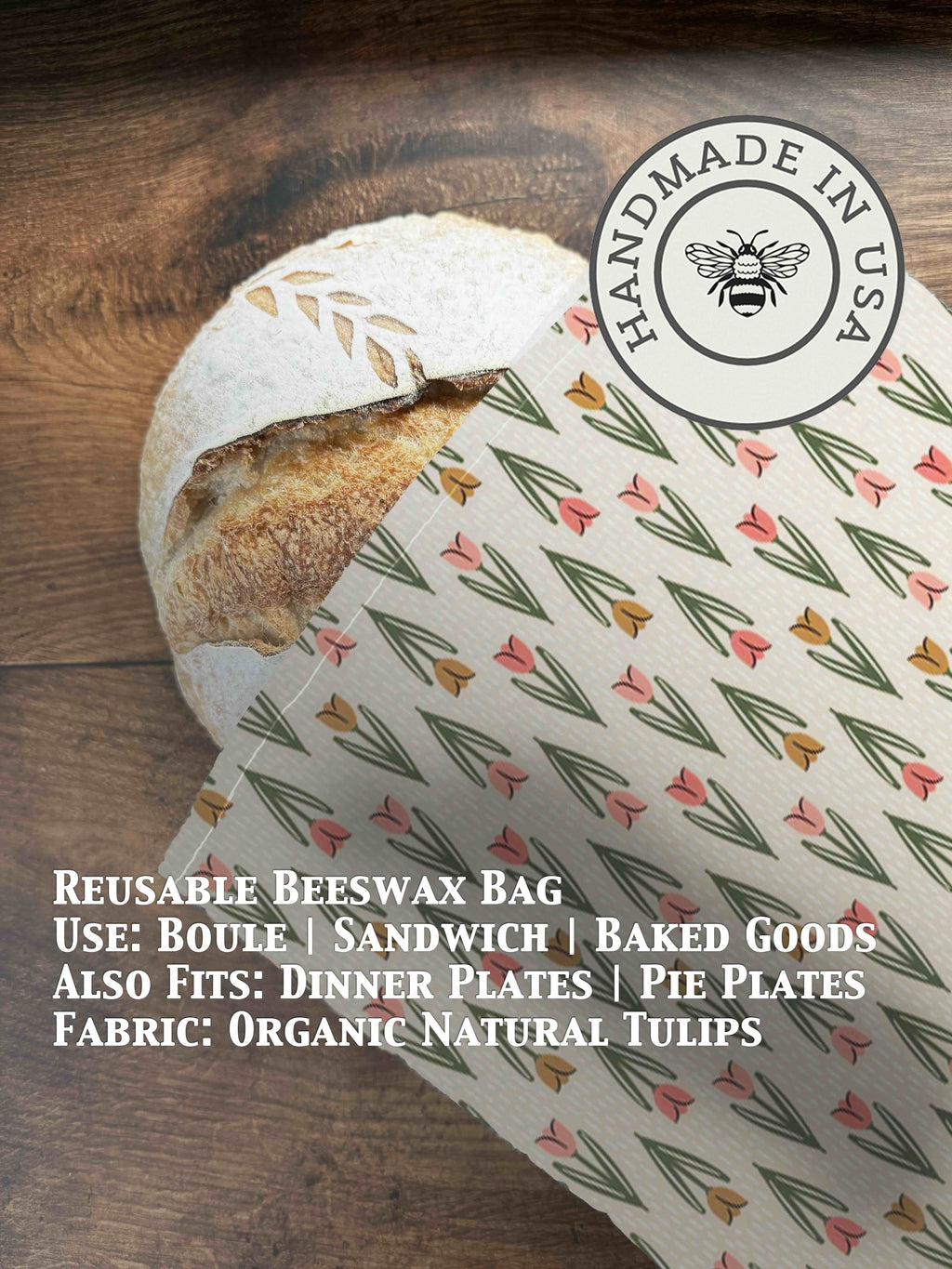 Bread Bag | Beeswaxed-Multiple Patterns