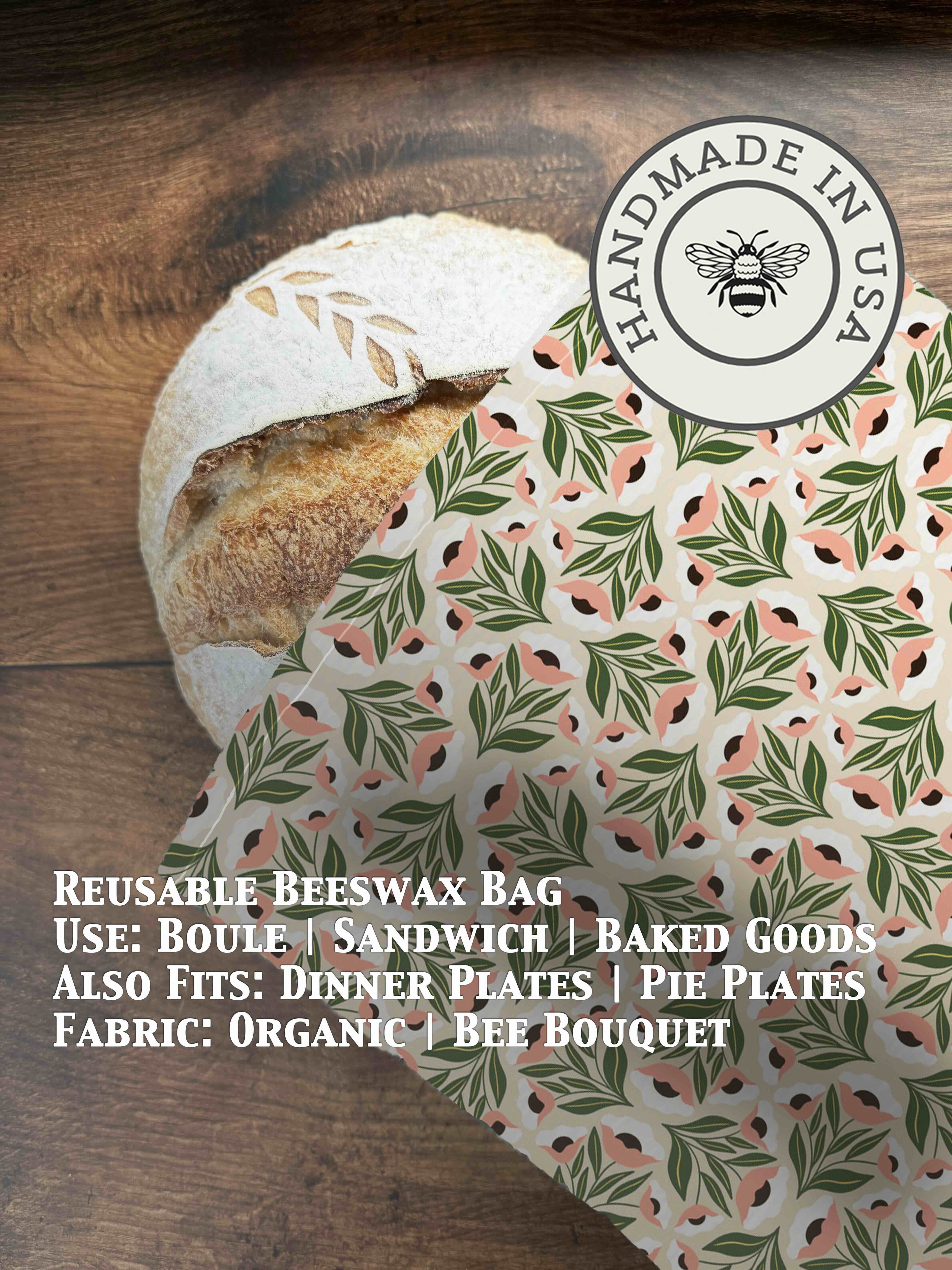 Bread Bag | Beeswaxed-Multiple Patterns