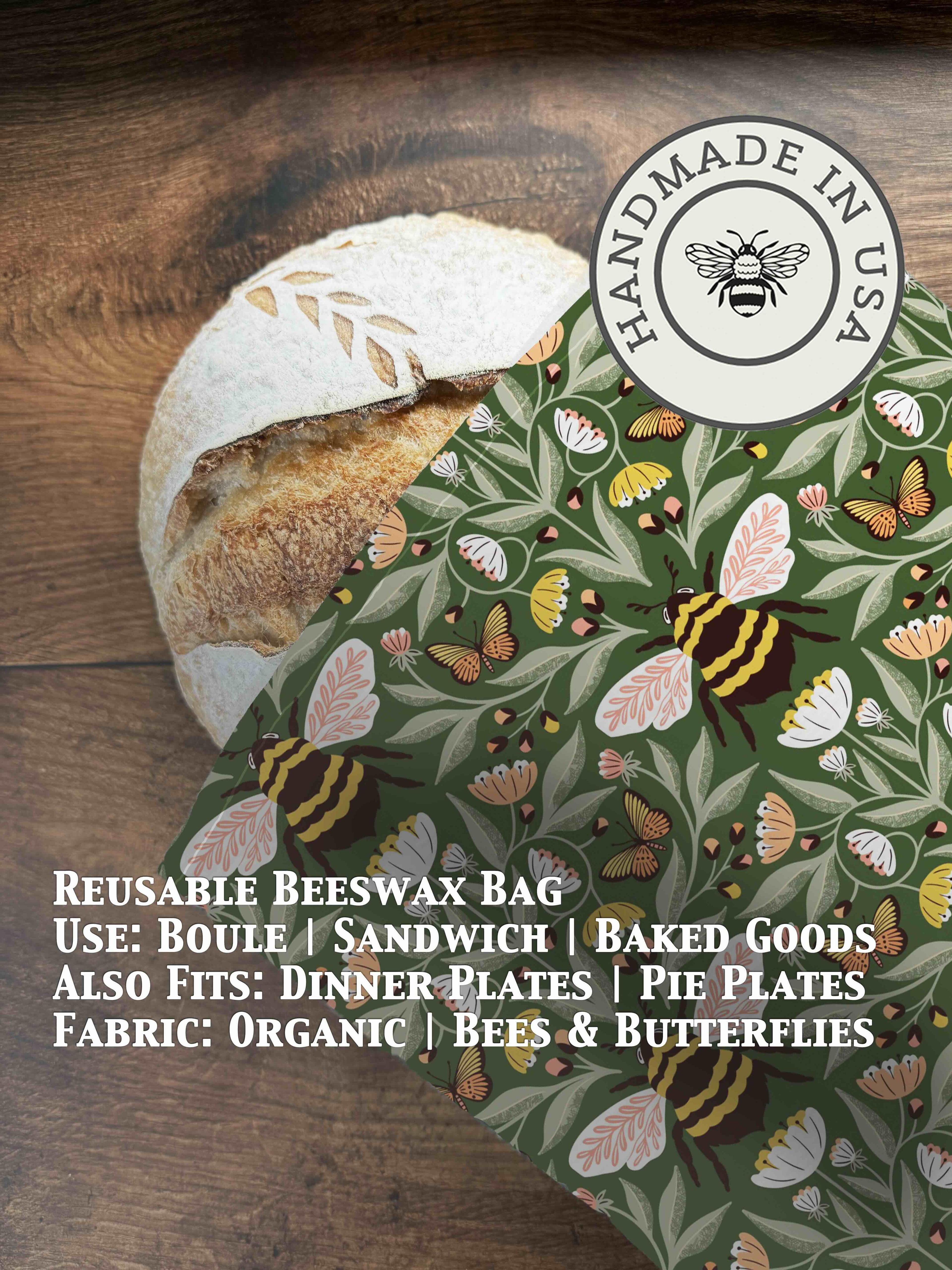 Bread Bag | Beeswaxed-Multiple Patterns