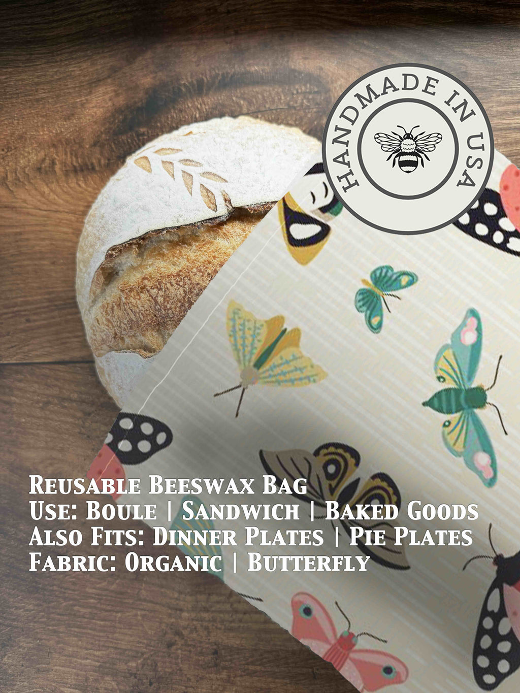 Bread Bag | Beeswaxed-Multiple Patterns