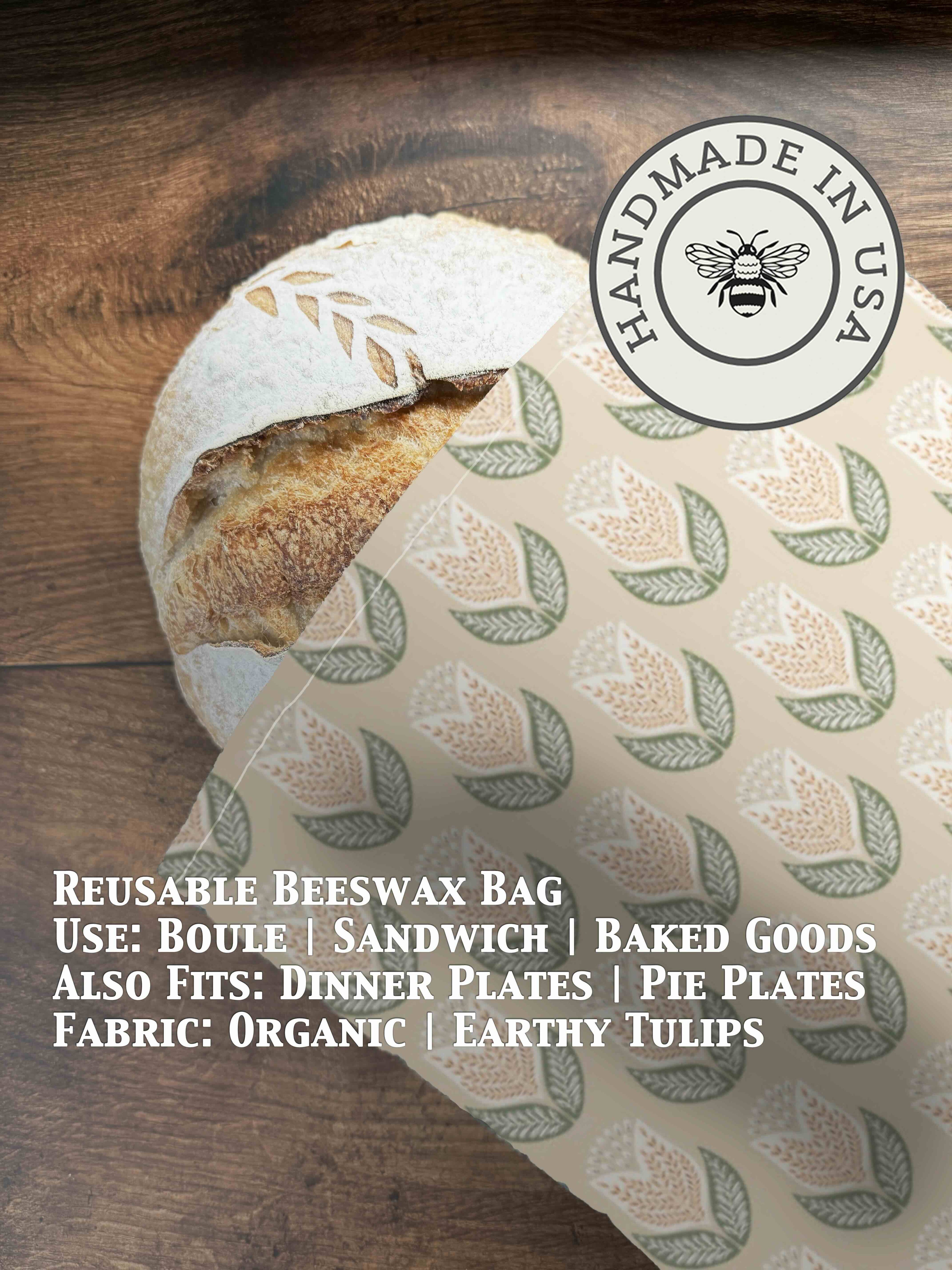 Bread Bag | Beeswaxed-Multiple Patterns